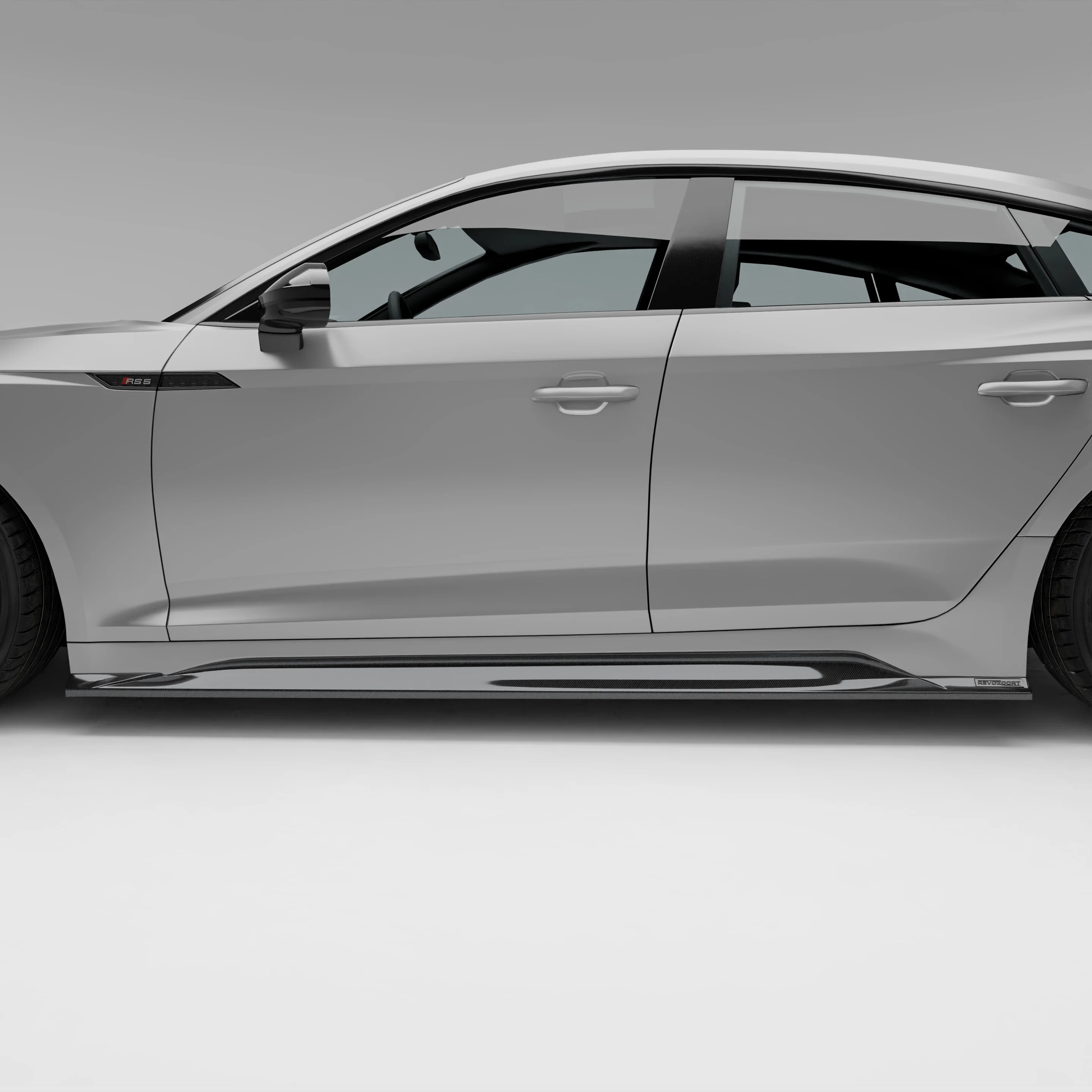 Carbon Fiber Side Skirts for Audi RS5 B9.5 Sportback thumbnail 8