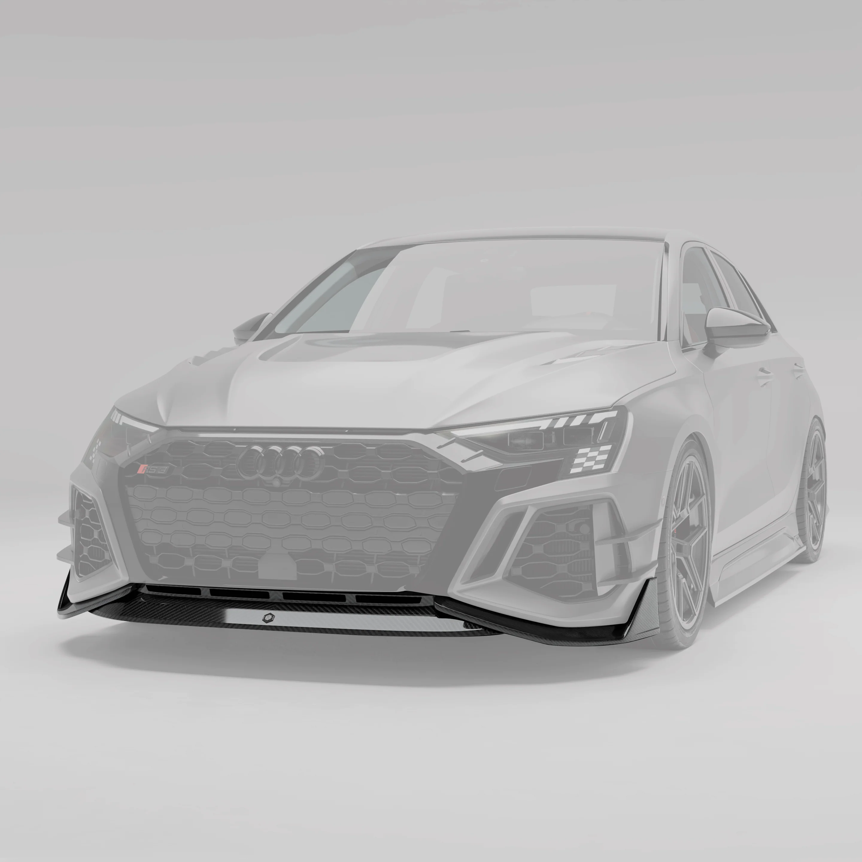 Carbon Fiber Front Lip for Audi RS3 8Y Limousine Sportback 2021-2023 - Image 1