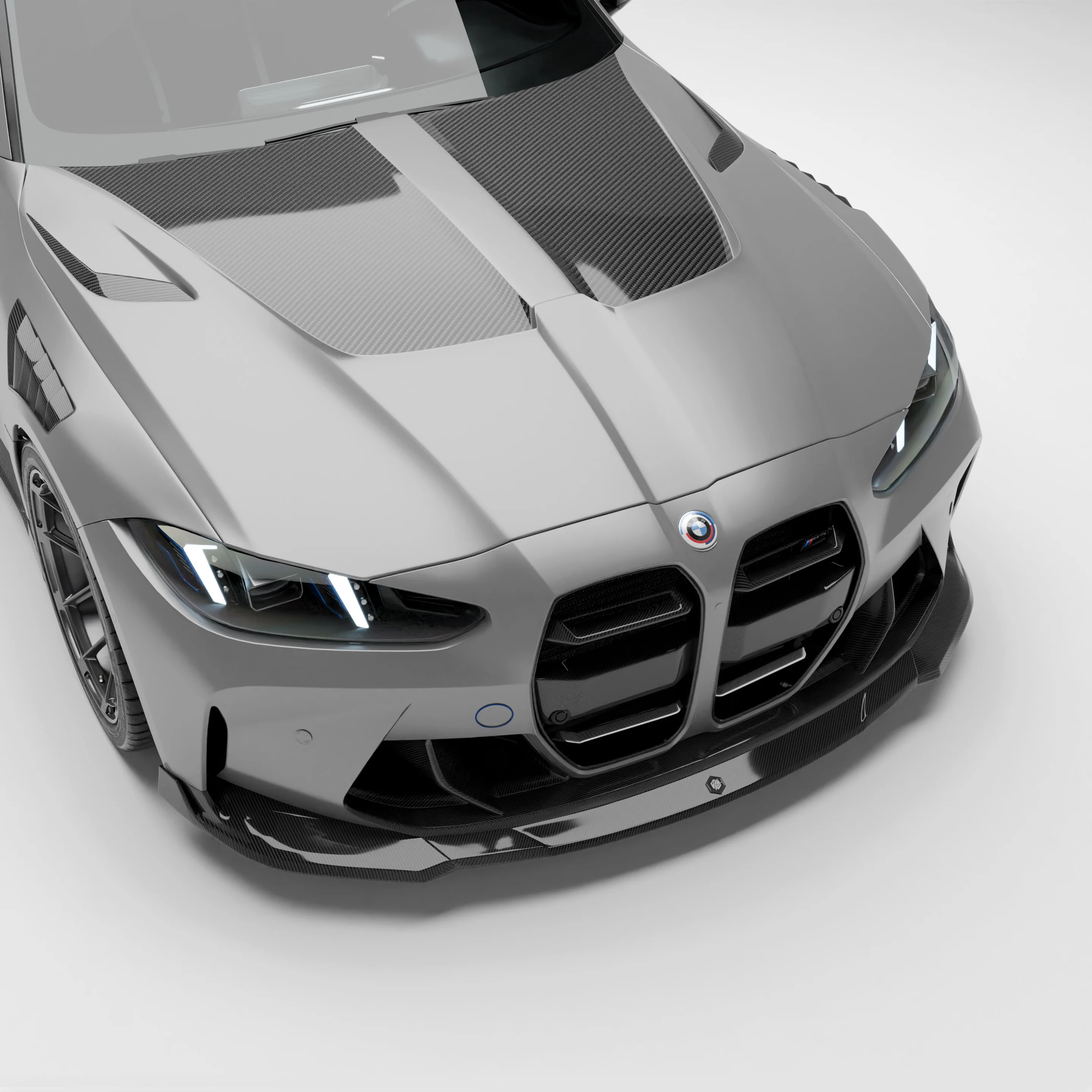 Карбоновий капот для BMW G80 G81 M3 G82 G83 M4 thumbnail 2