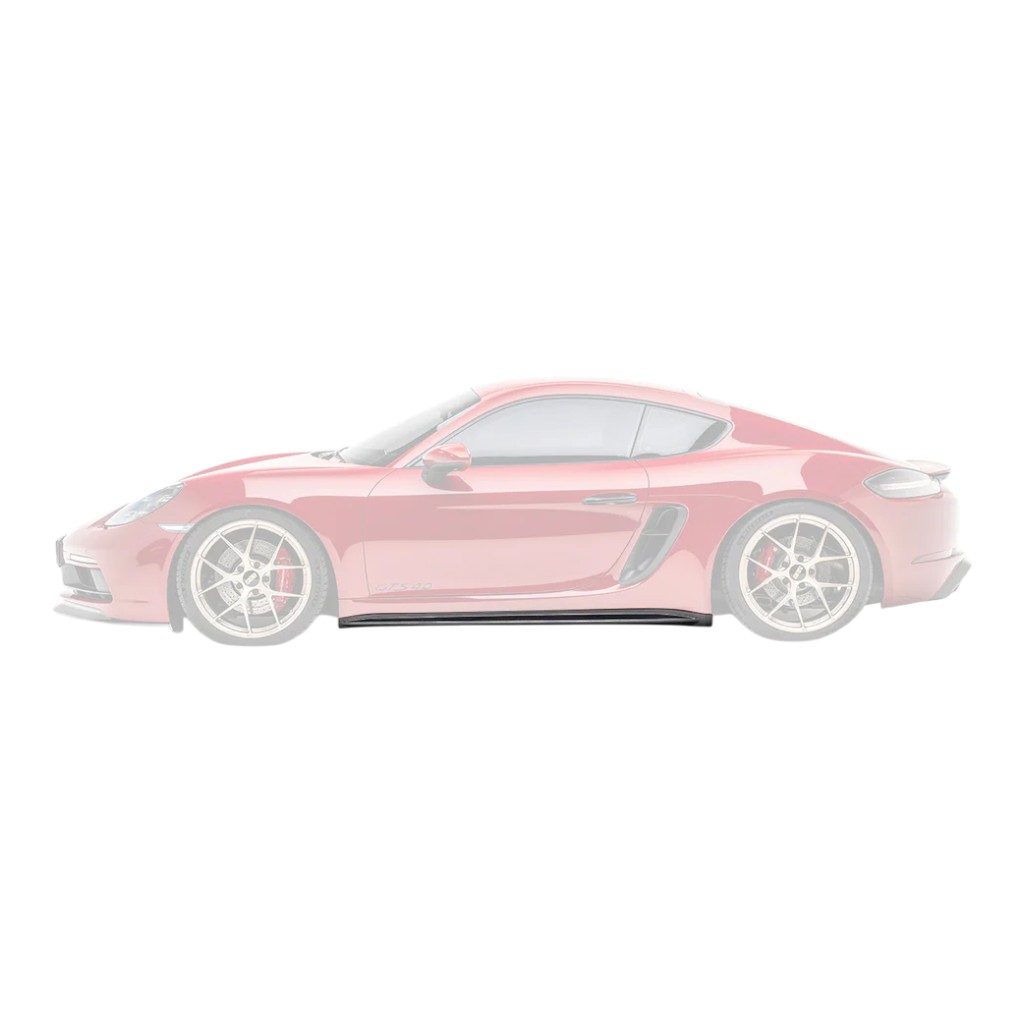 ADRO A23A20-1401 Бічні пороги (карбон) для PORSCHE 718 Cayman/Boxster/S/T/GTS/GTS 4.0/Spyder/Spyder RS/GT4 RS(982)