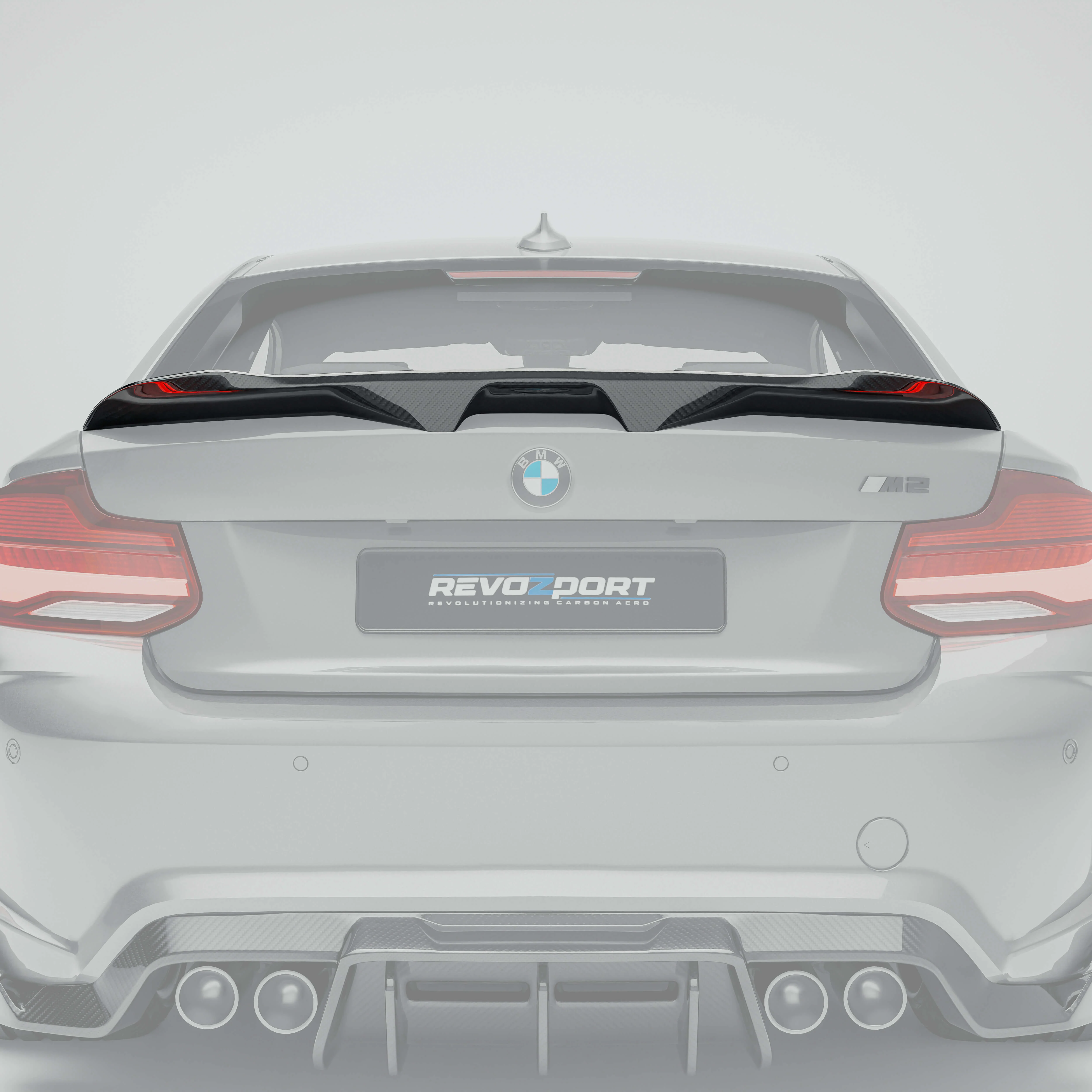 Carbon Fiber Rear Spoiler for BMW M2 Competition F87 - Image 1