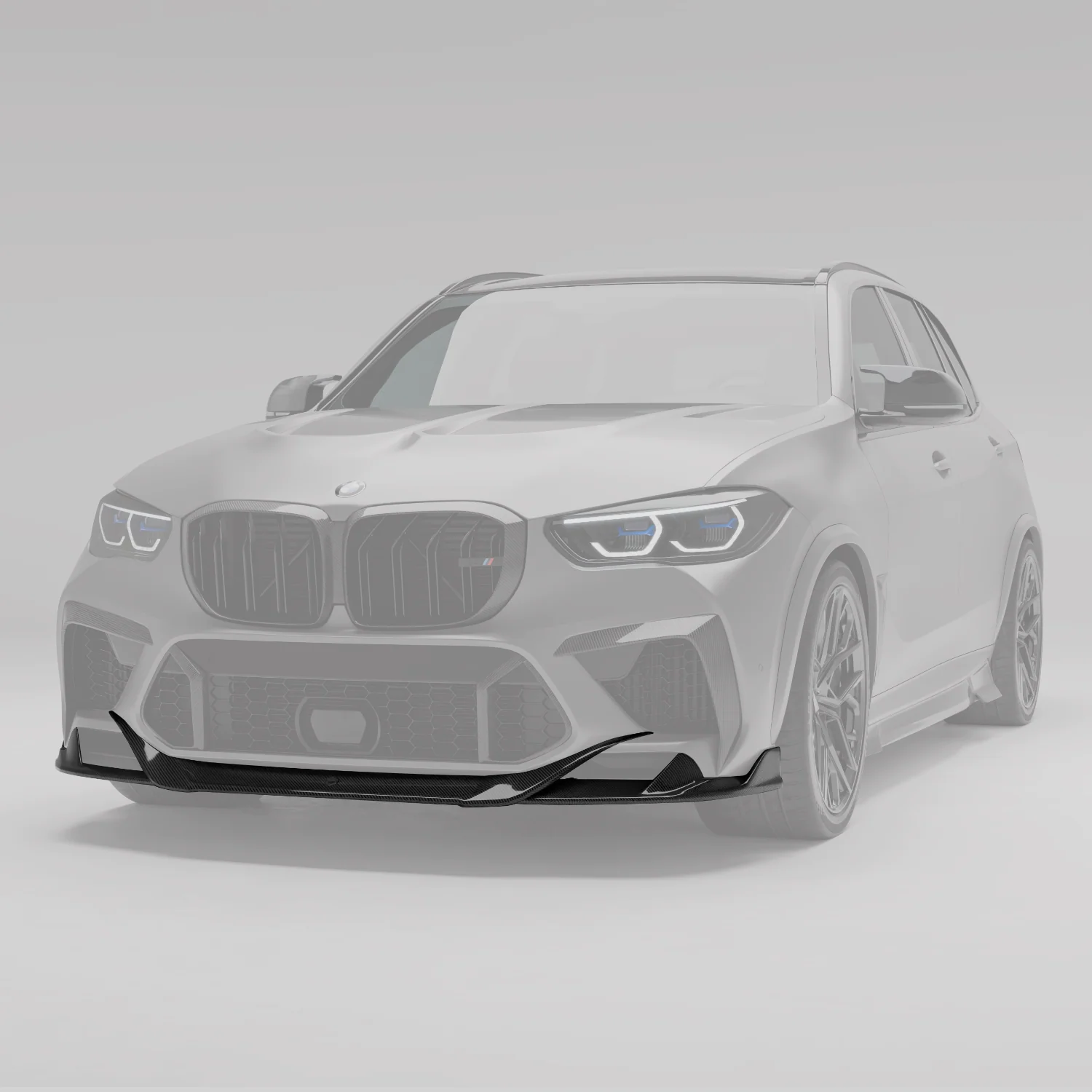 Карбонова передня губа для BMW X5M F95 thumbnail 2