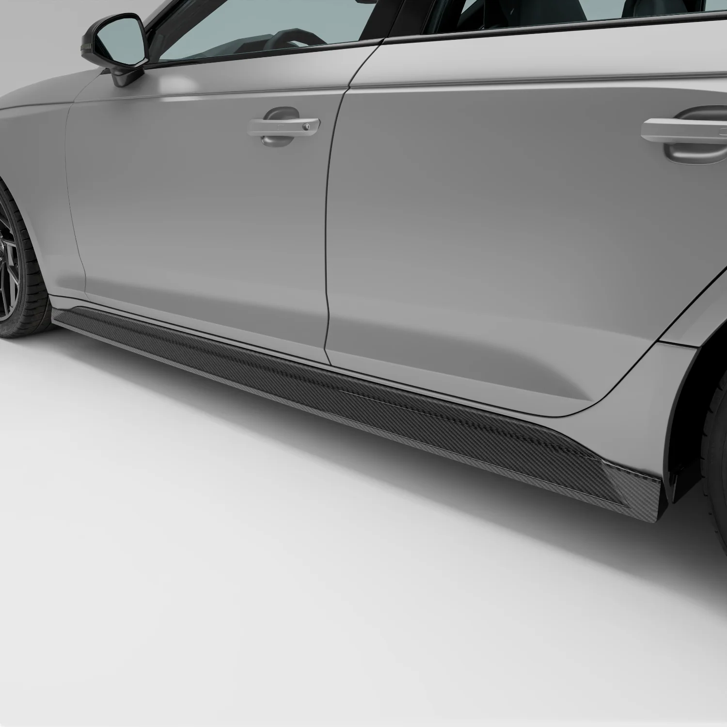 Карбонові бічні пороги для Audi RS4 B9.5 Avant thumbnail 3
