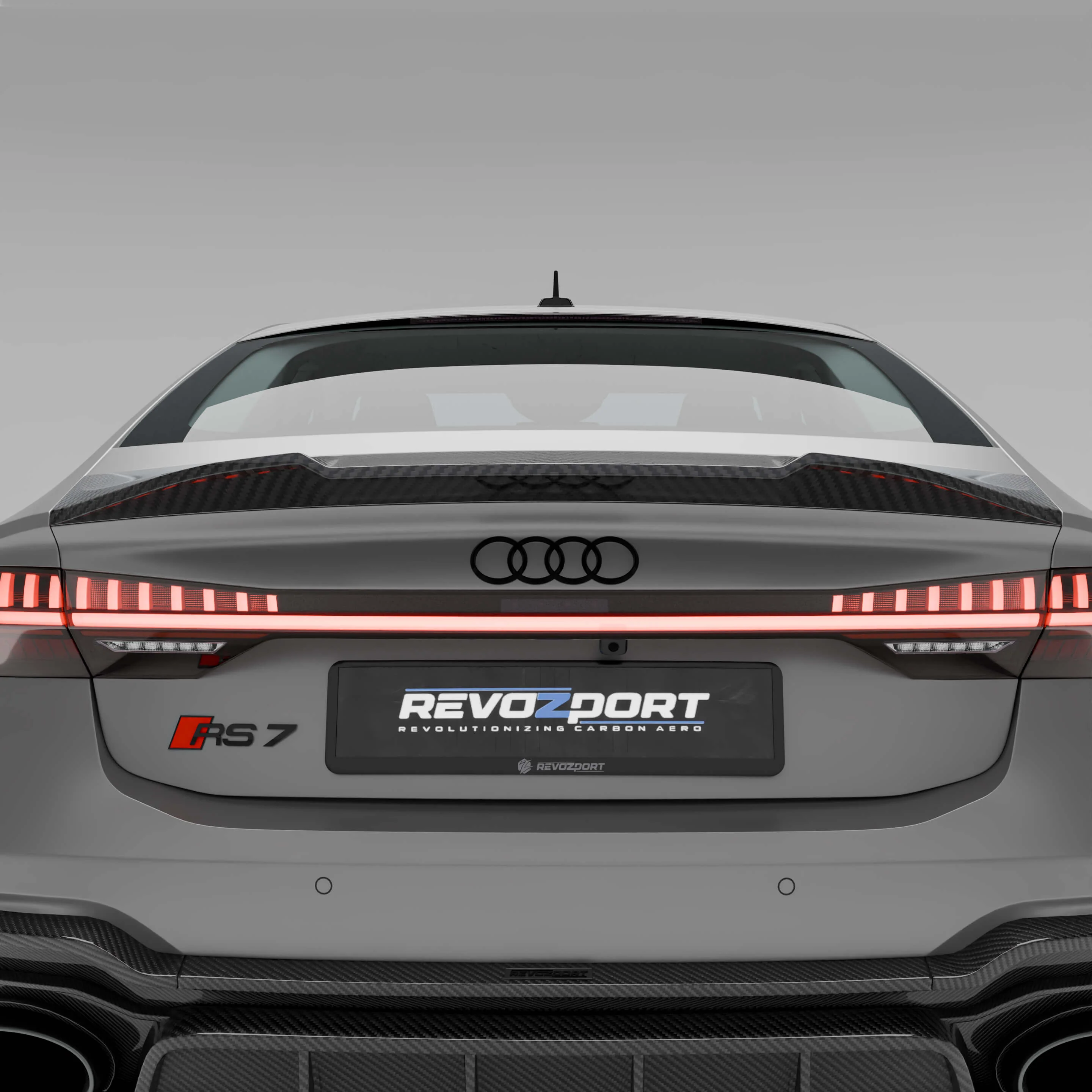 Карбоновий задній спойлер для Audi RS7 C8 thumbnail 3