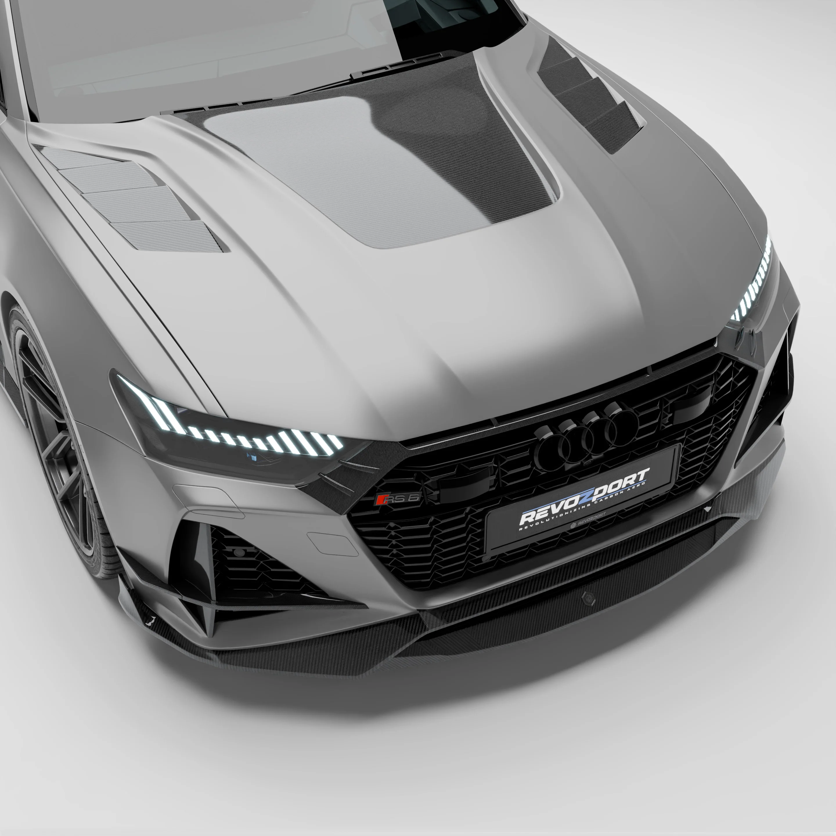 Карбоновий капот для Audi RS6 C8 thumbnail 3