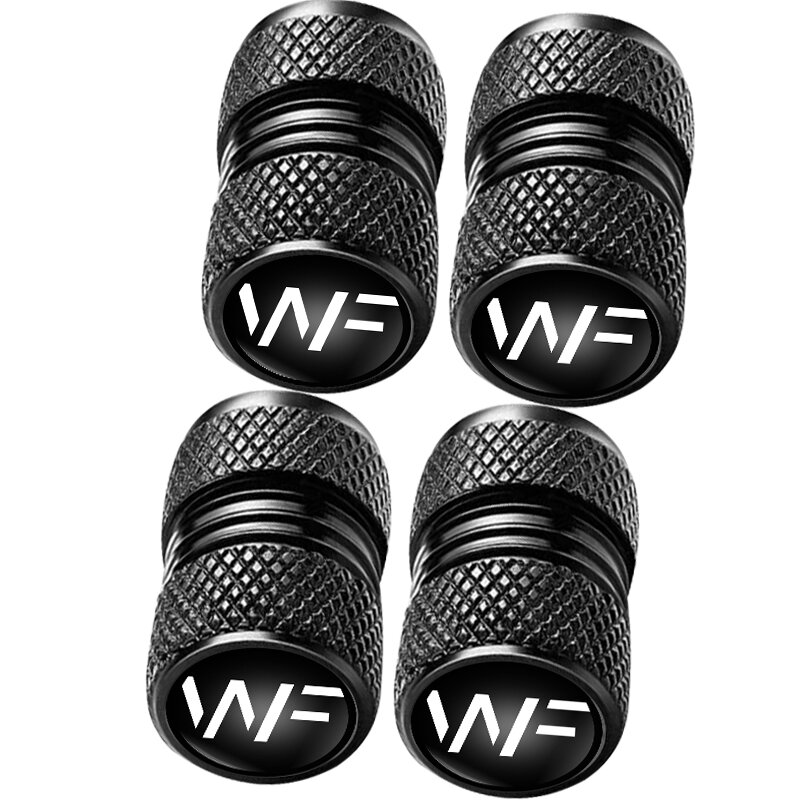 WheelForce valve caps, Black - Image 1