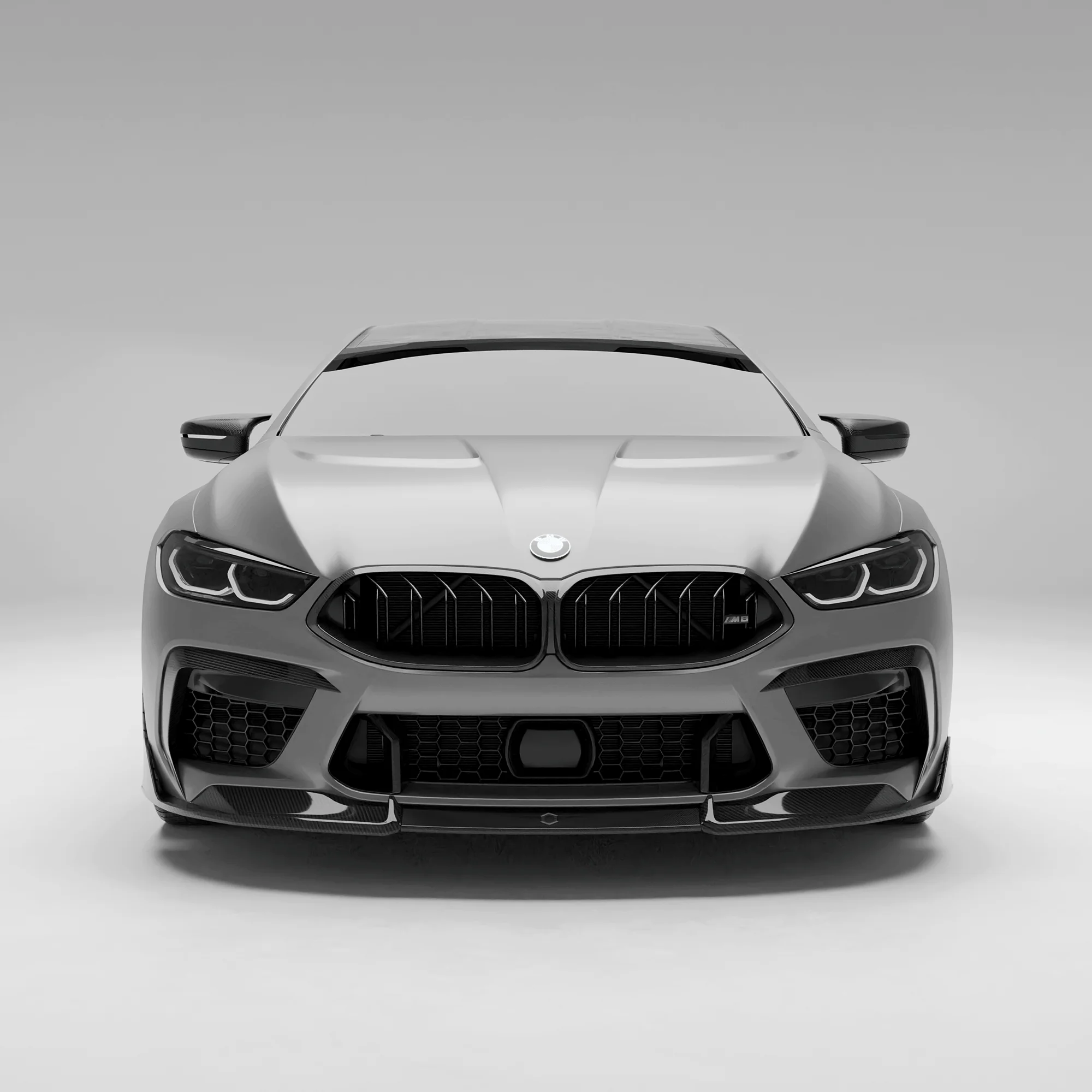 Карбонова накладка повітрозабірника для BMW F91 F92 F93 M8 thumbnail 3