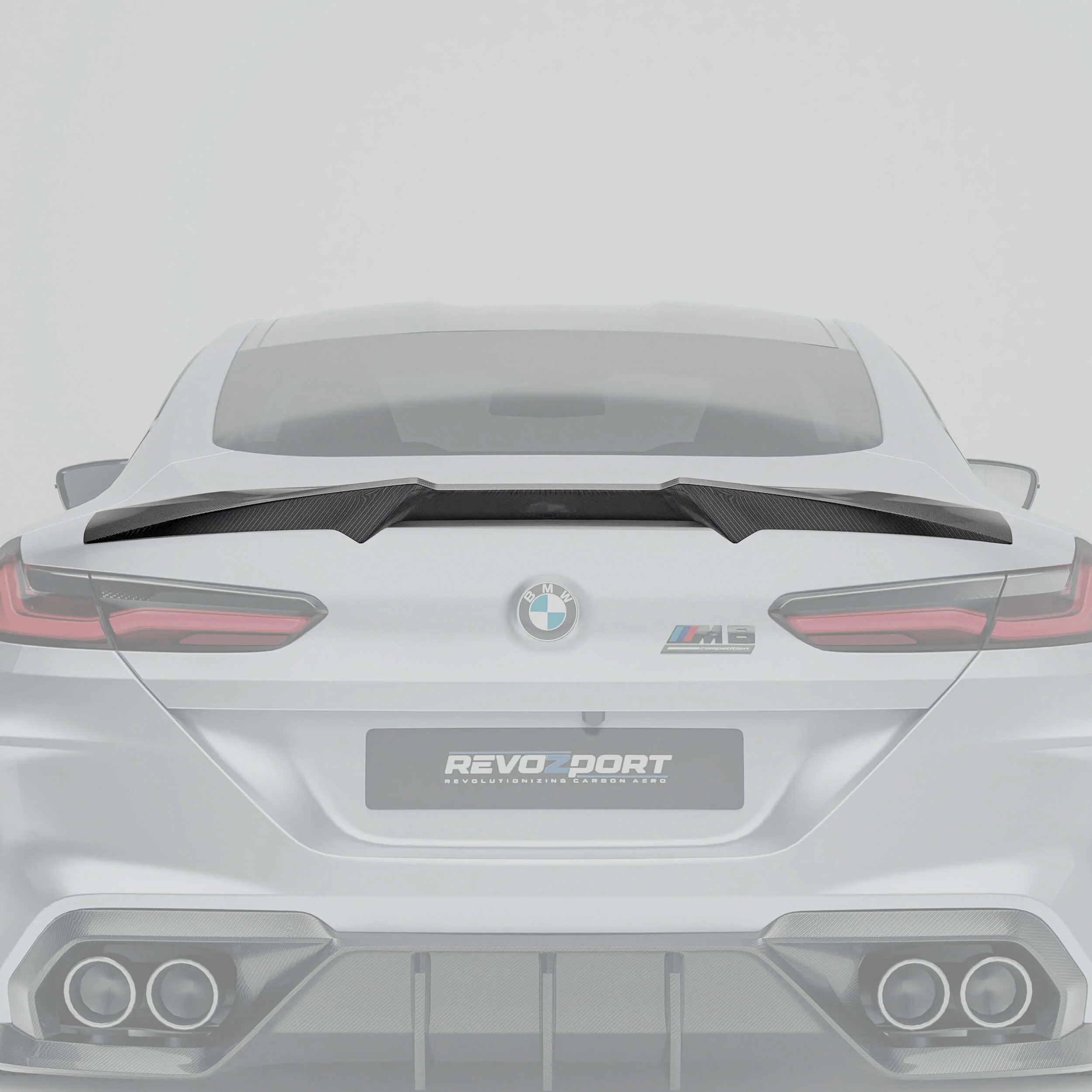 Carbon Fiber Rear Spoiler for BMW F91 F92 M8 G15 - Image 1