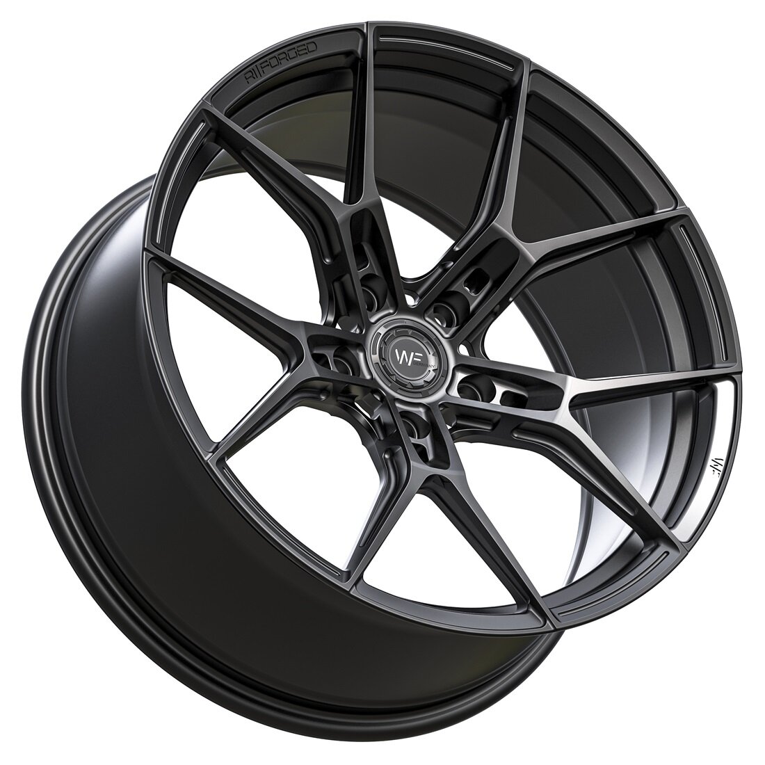 WheelForce R.1-FG | 19x9.0 ET44 5/112 | Deep Black FC RS3 8V/TTRS Edition thumbnail 4