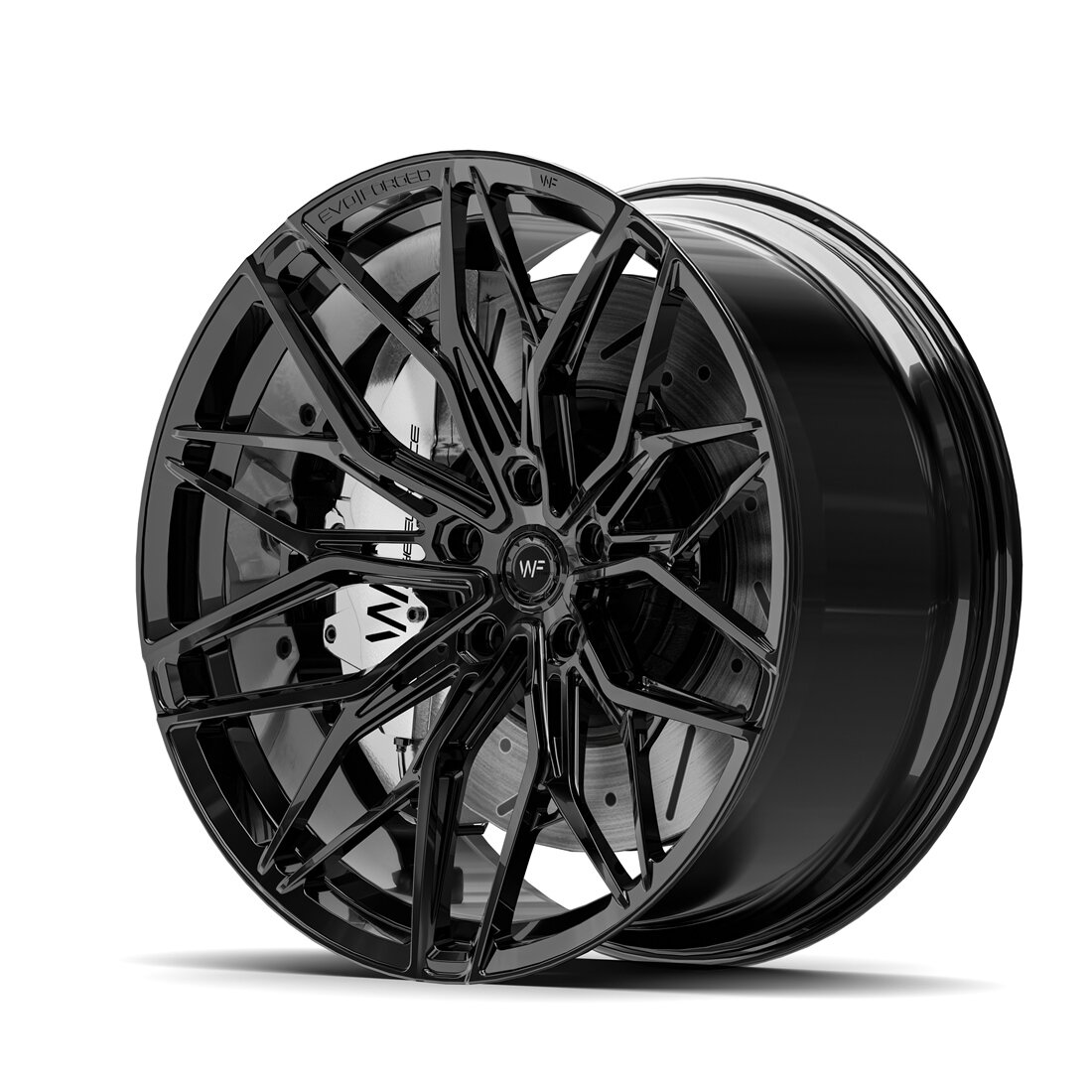 WheelForce XHE.EVO -FORGED | 23x11 ETX 5/130 | Piano Black