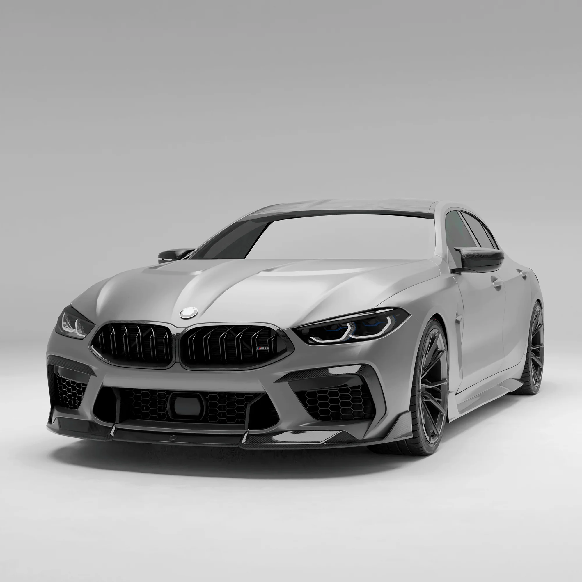 Карбонова передня губа для BMW F91 F92 F93 M8 thumbnail 2