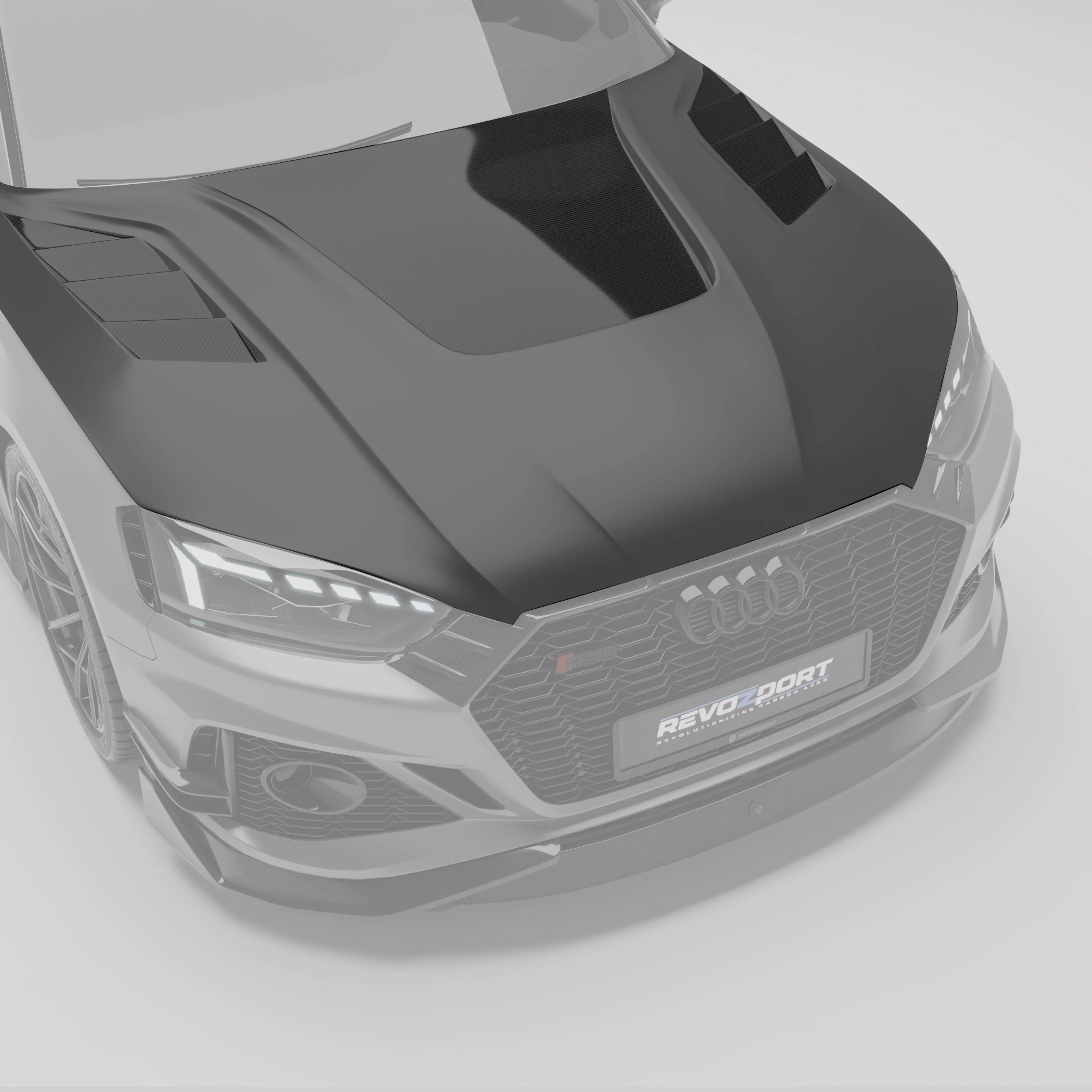 Карбоновий капот для Audi RS5 B9.5 Sportback thumbnail 2