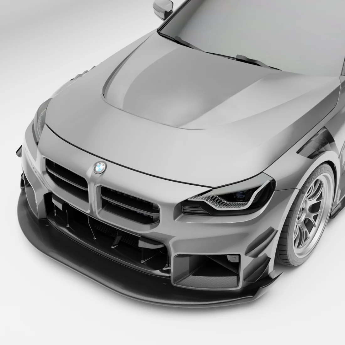 Карбоновий капот для BMW G87 M2 thumbnail 2