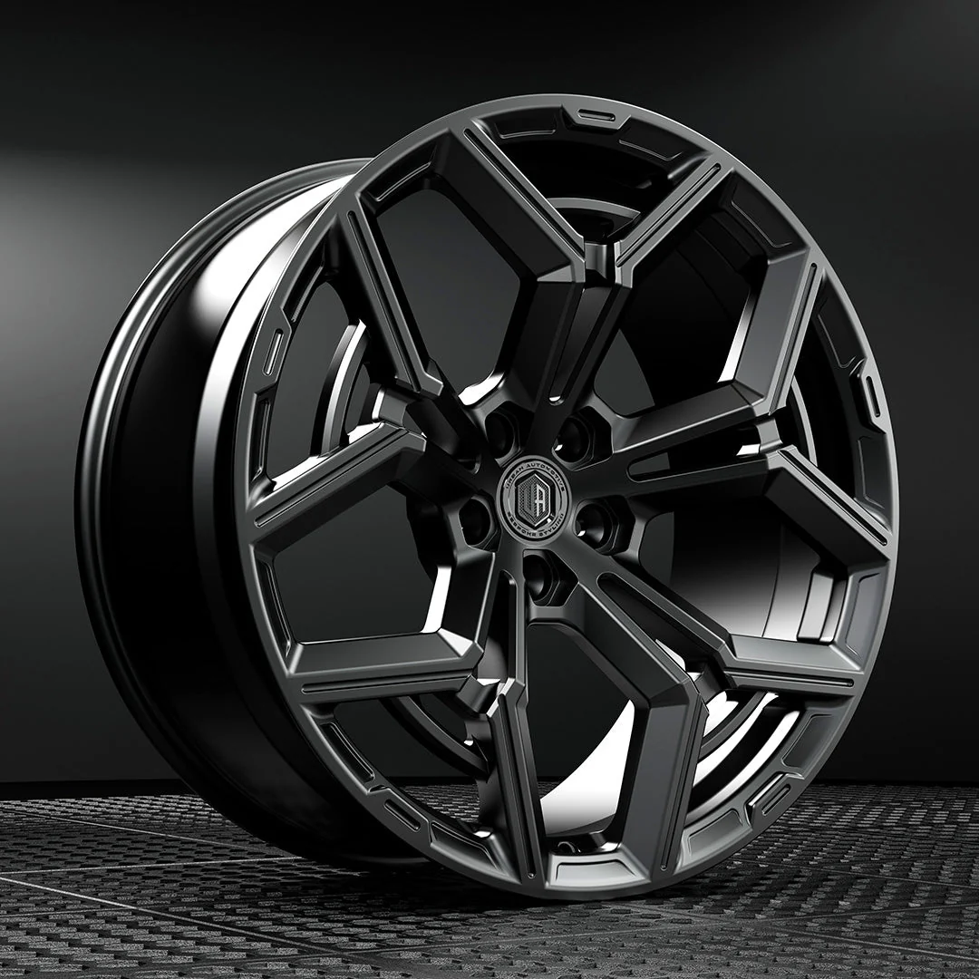 22" WX2-R - 5x120 - ET35 - Satin Black - Front (L663) thumbnail 2