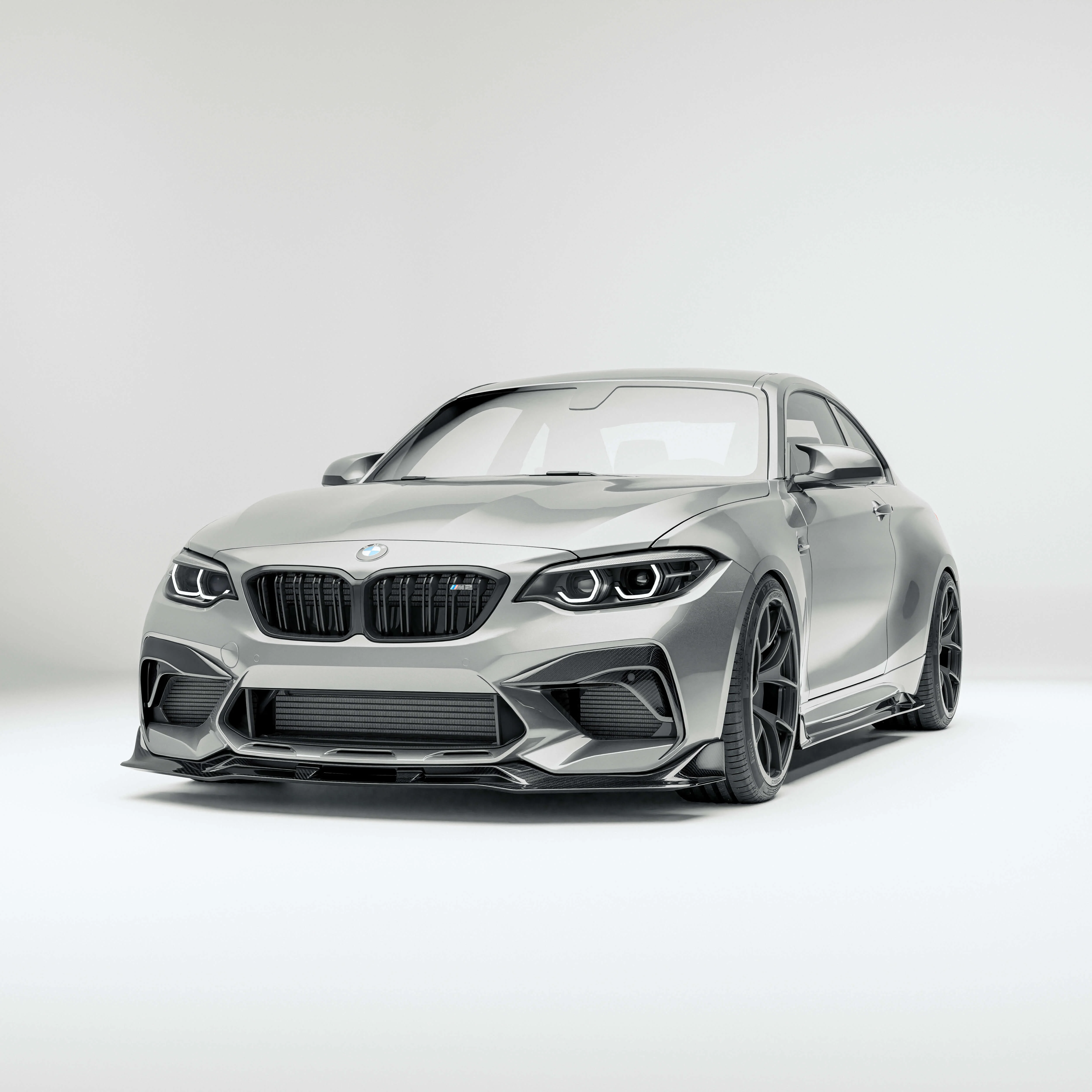 Carbon Fiber Front Lip for BMW M2 Competition F87 thumbnail 2