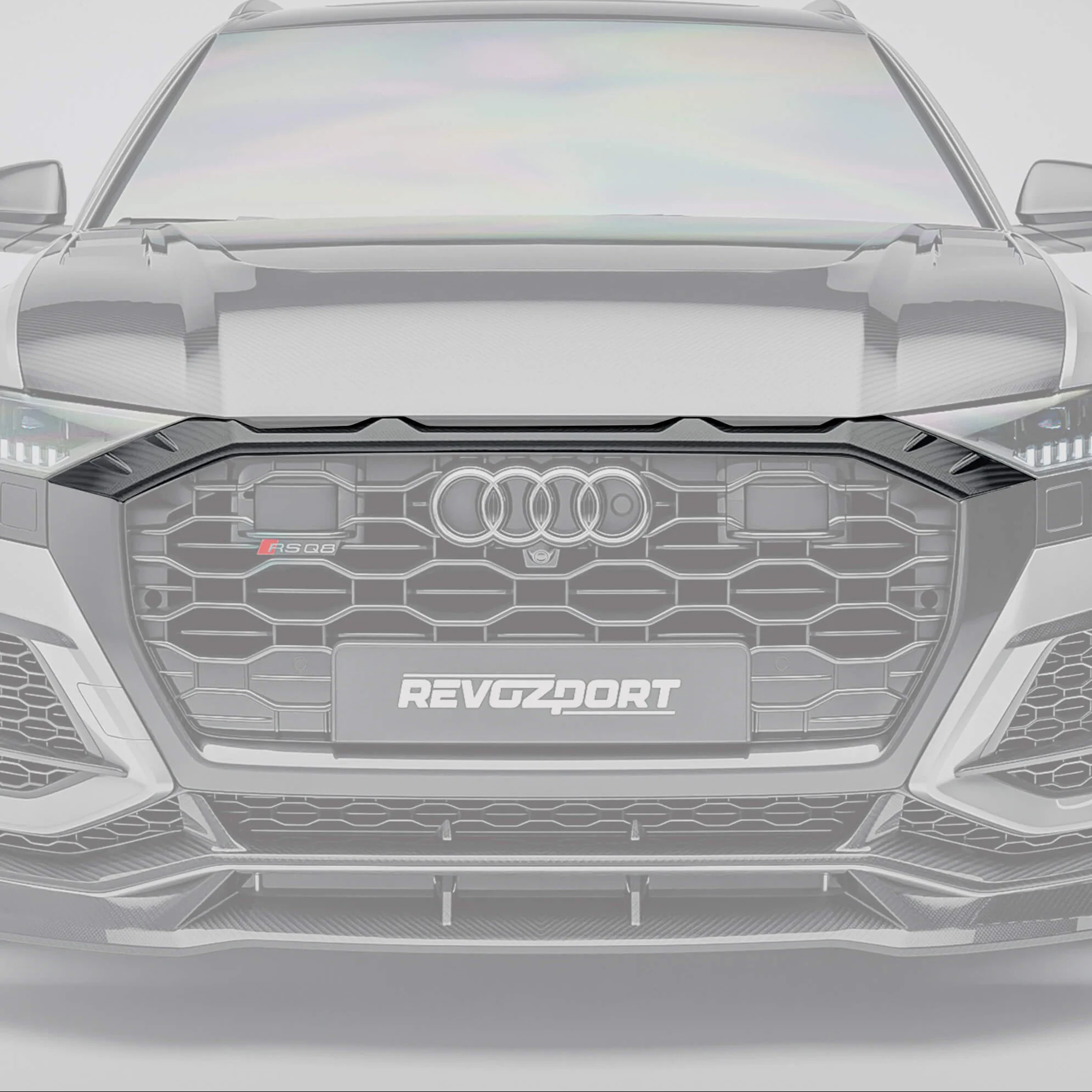 Карбонова передня решітка для Audi RSQ8 thumbnail 2