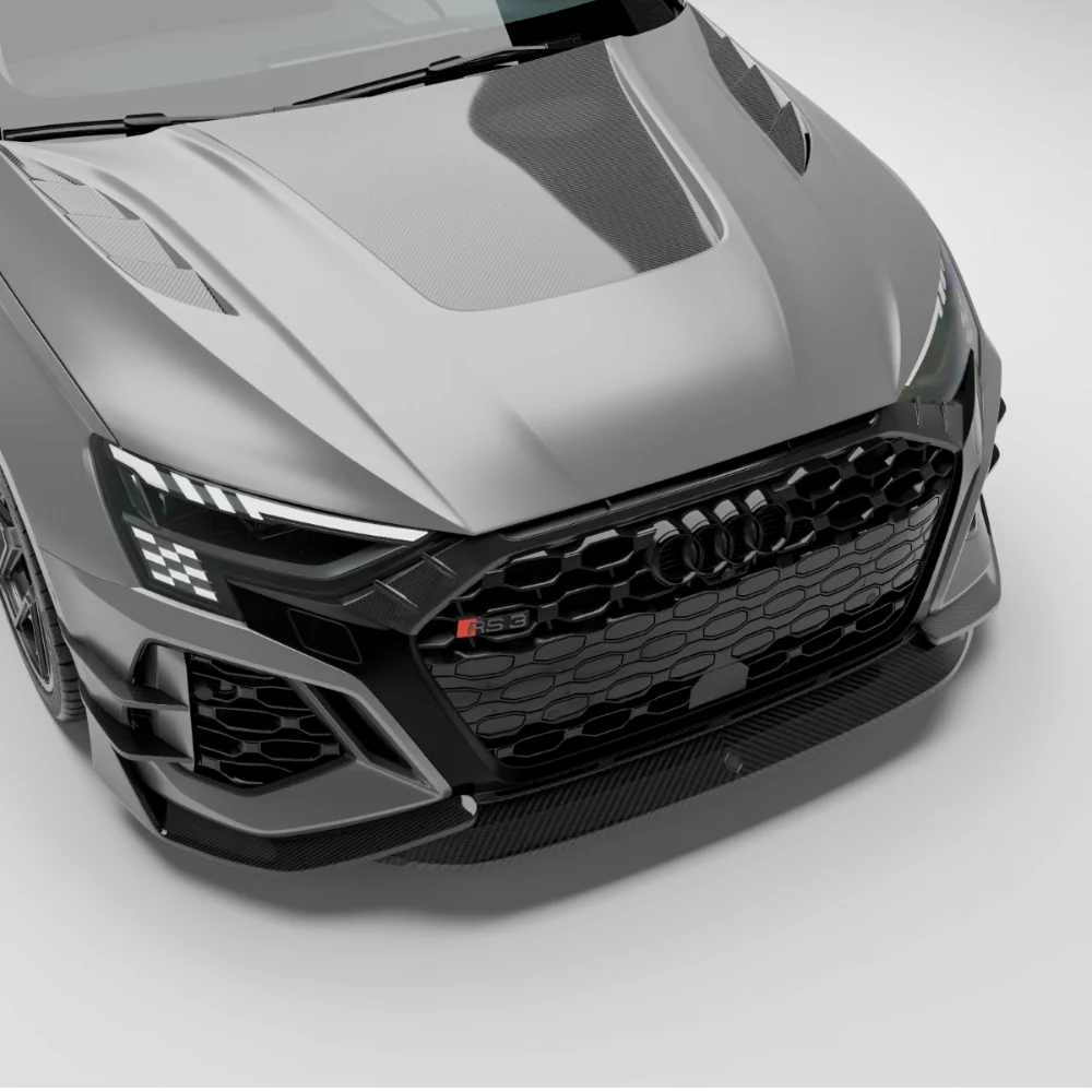 Карбоновий капот для Audi RS3 8Y Limousine Sportback 2021-2023 thumbnail 3