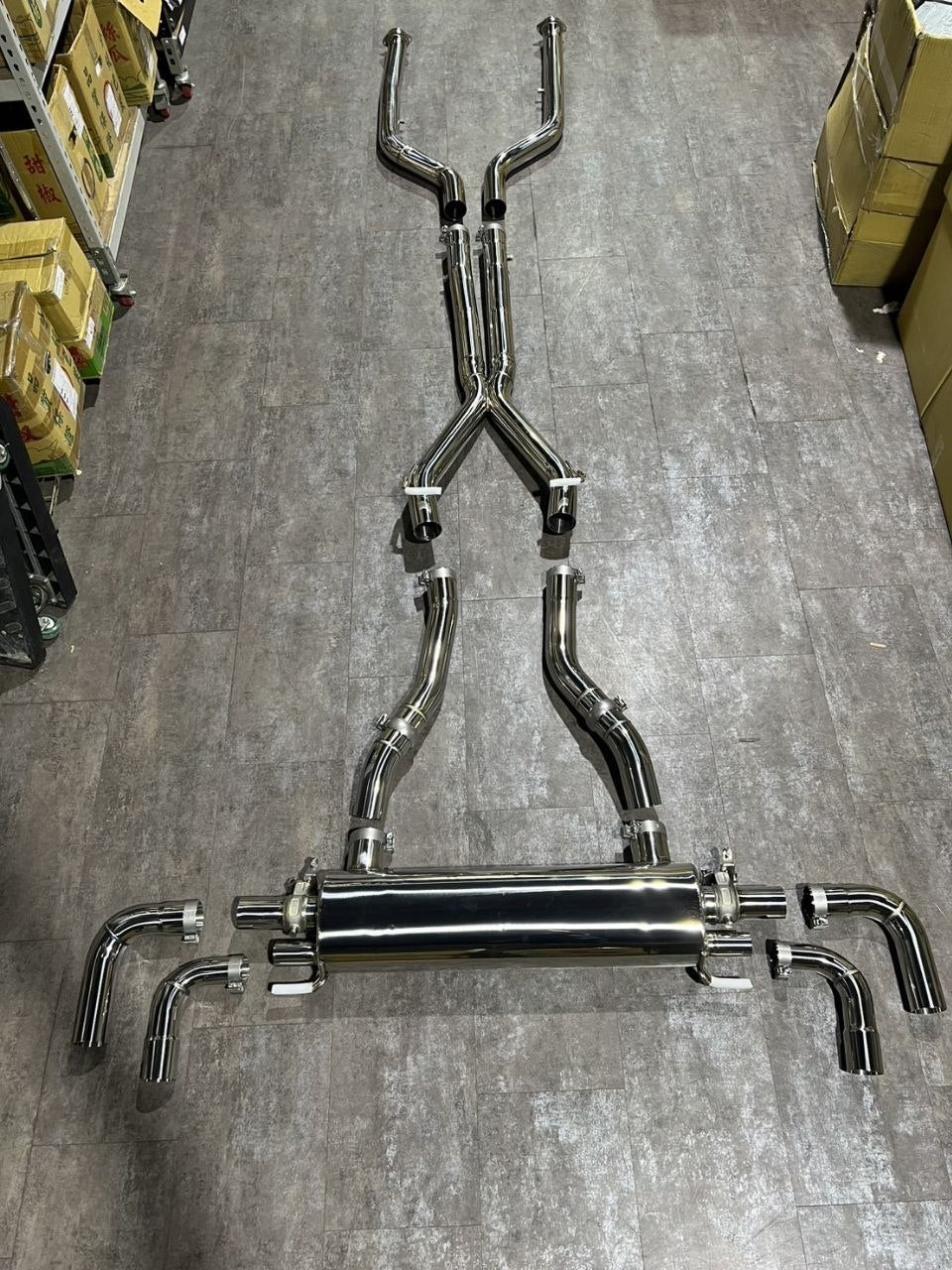 Fi EXHAUST Valvetronic Exhaust System для BMW X5M F95 LCI / X6M F96 LCI