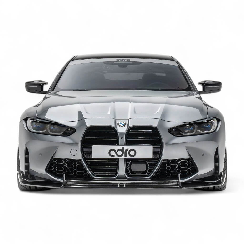 ADRO A14A11-1202 Накладка на передній бампер (оригінальний бампер) для BMW M3 (G80 / G81) / M4 (G82 / G83) 2021+