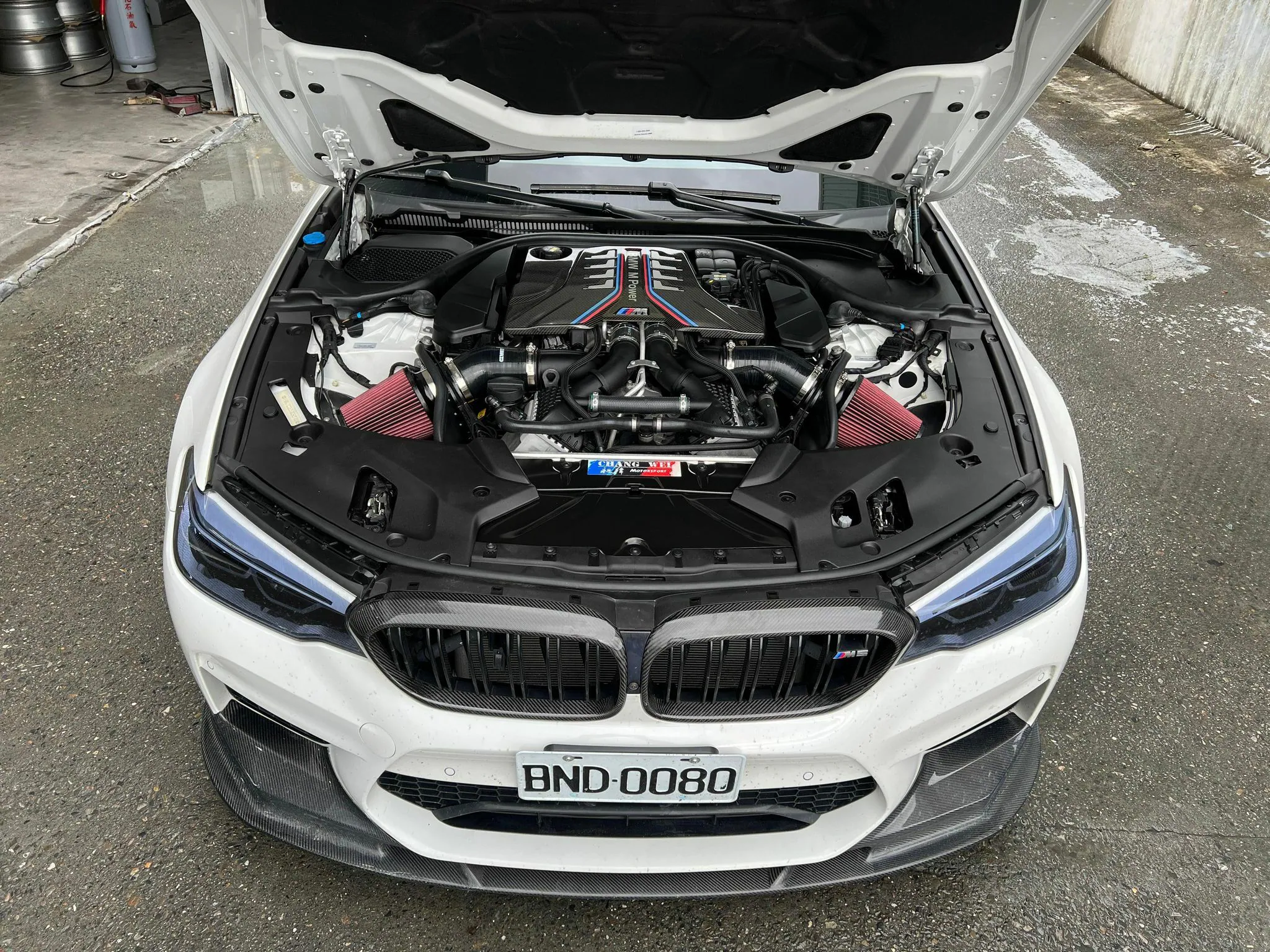 MST BMW F90 M5 S63 4.4L Cold Air Intake System (BW-F90M5) thumbnail 6