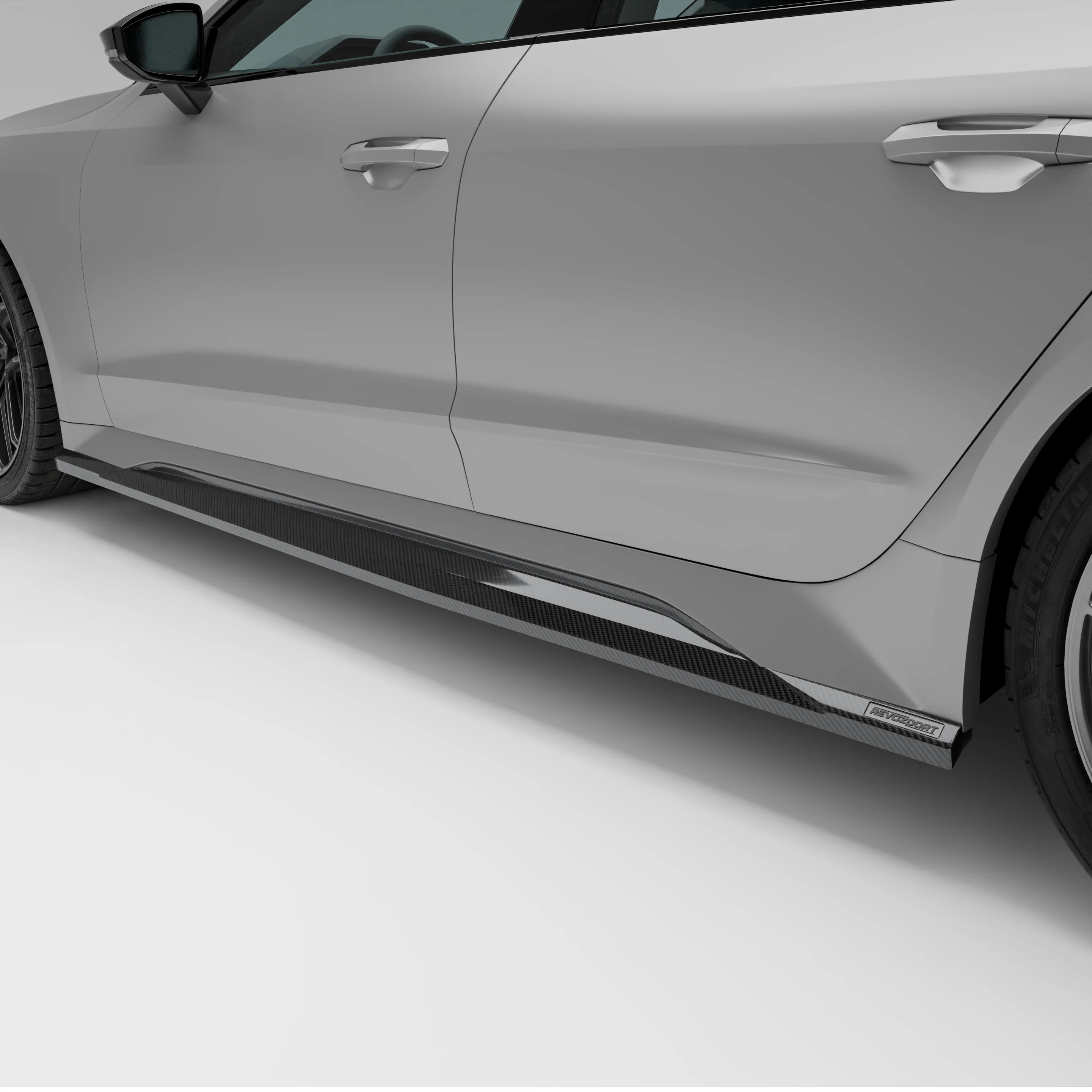 Карбонові бічні пороги для Audi RS7 C8 thumbnail 3