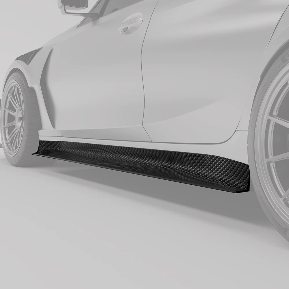 Карбонові бічні пороги для BMW G80 M3 thumbnail 2