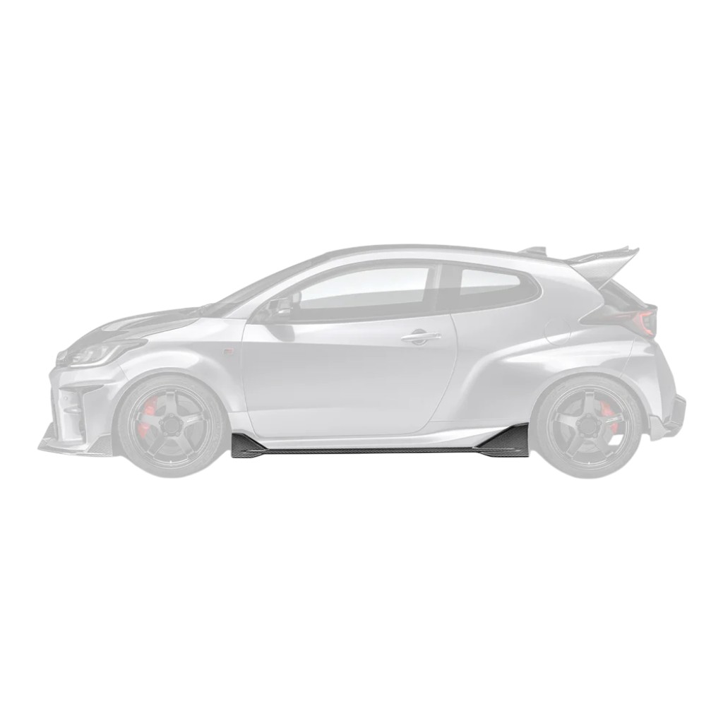 ADRO A18A30-1401 Карбонові бічні пороги для TOYOTA GR Yaris (GEN 1/GEN 2) 2020+