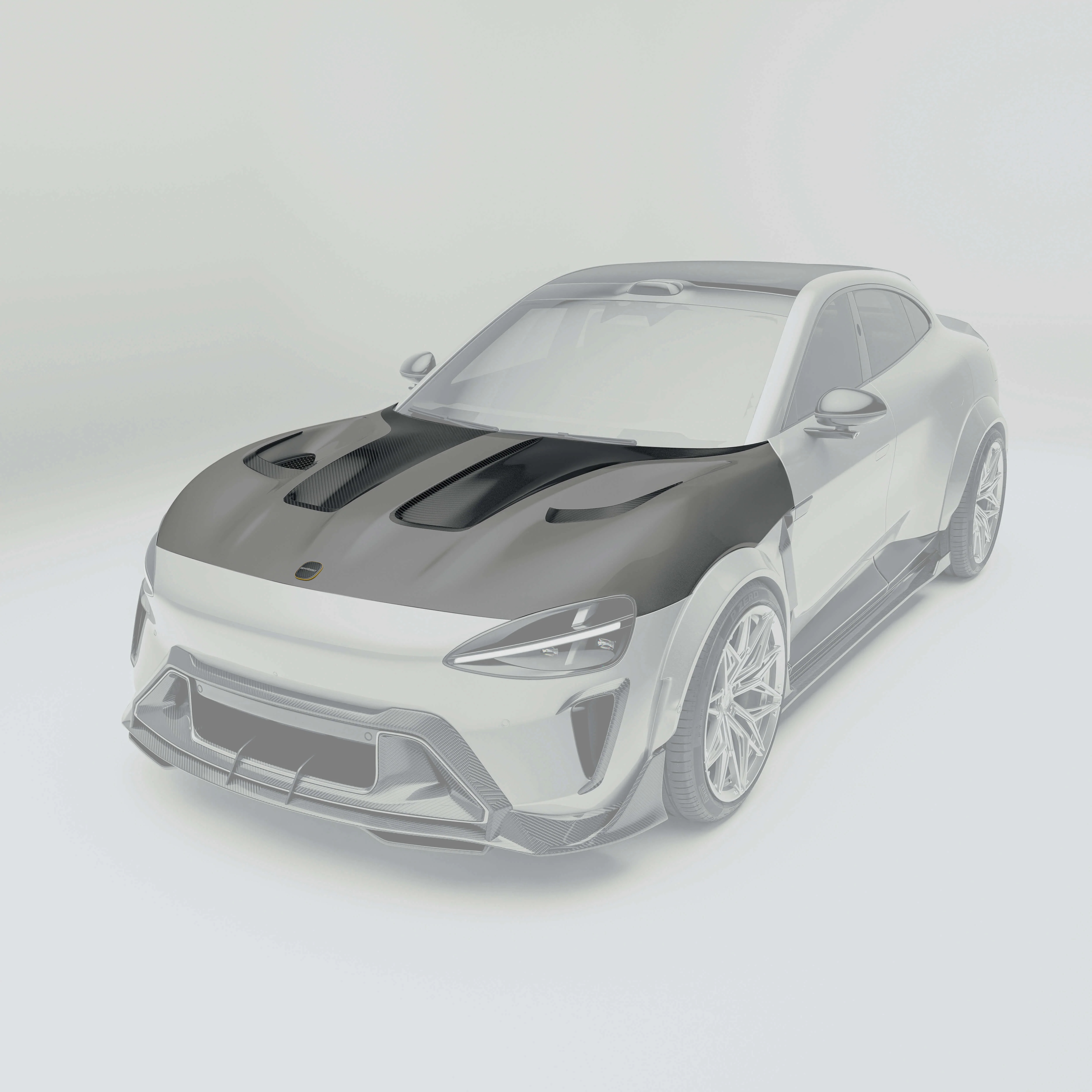 Carbon Fiber Hood for Xiaomi YU7 - Image 1