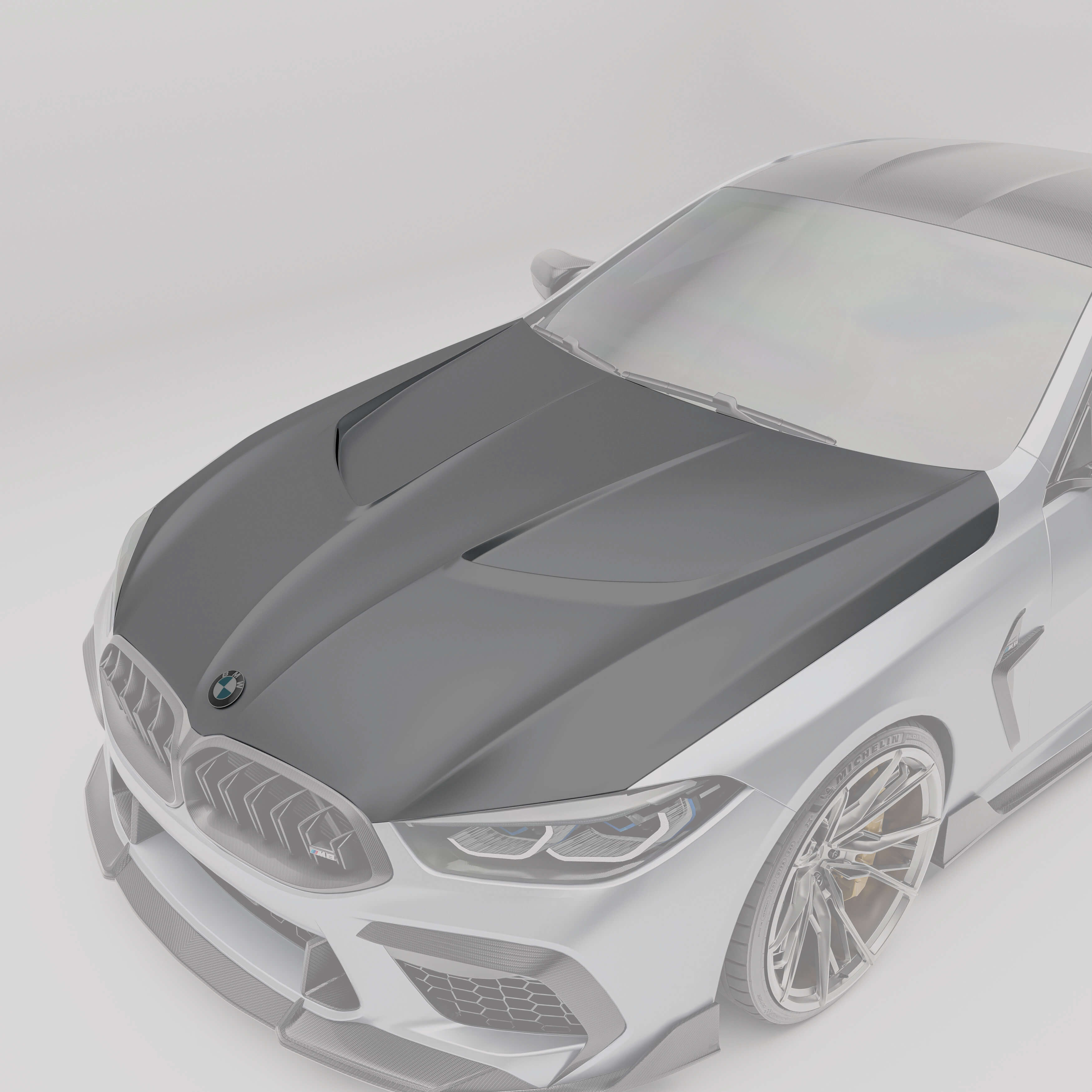 Carbon Fiber Hood for BMW F91 F92 F93 M8 - Image 1