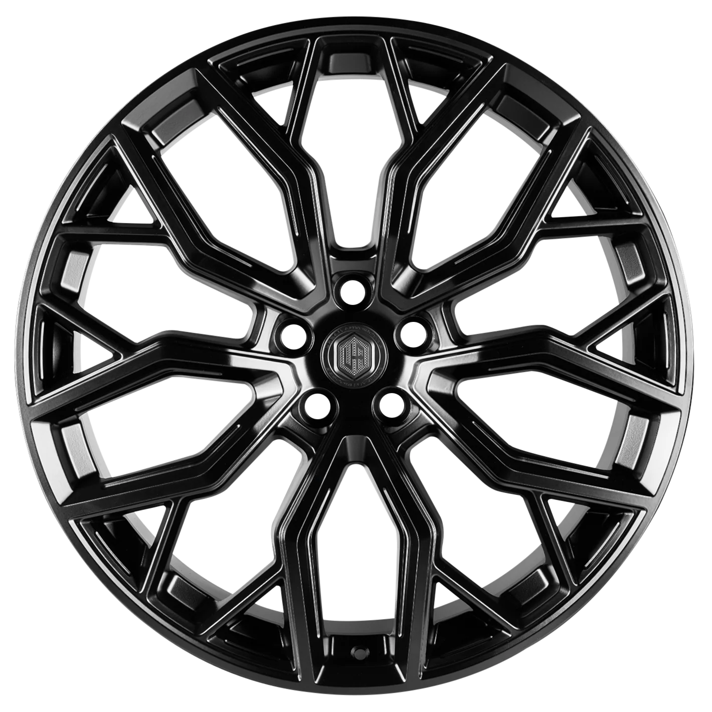 Литий диск Urban UC4 20" Satin Black для Volkswagen Transporter T6.1 - передня вісь - ET42 thumbnail 2