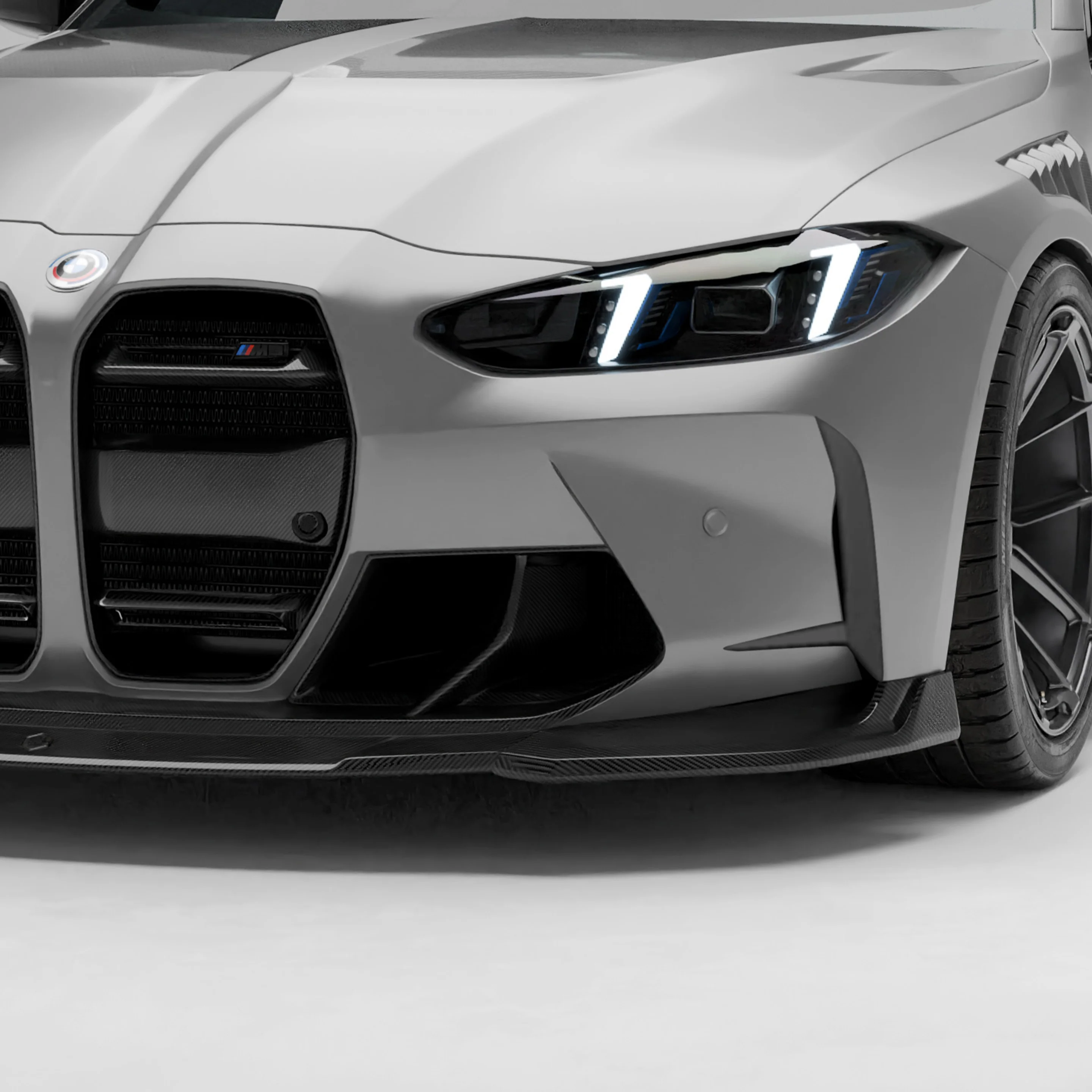 Карбонові вентиляційні елементи переднього бампера для BMW G80 G81 M3 G82 G83 M4 thumbnail 2