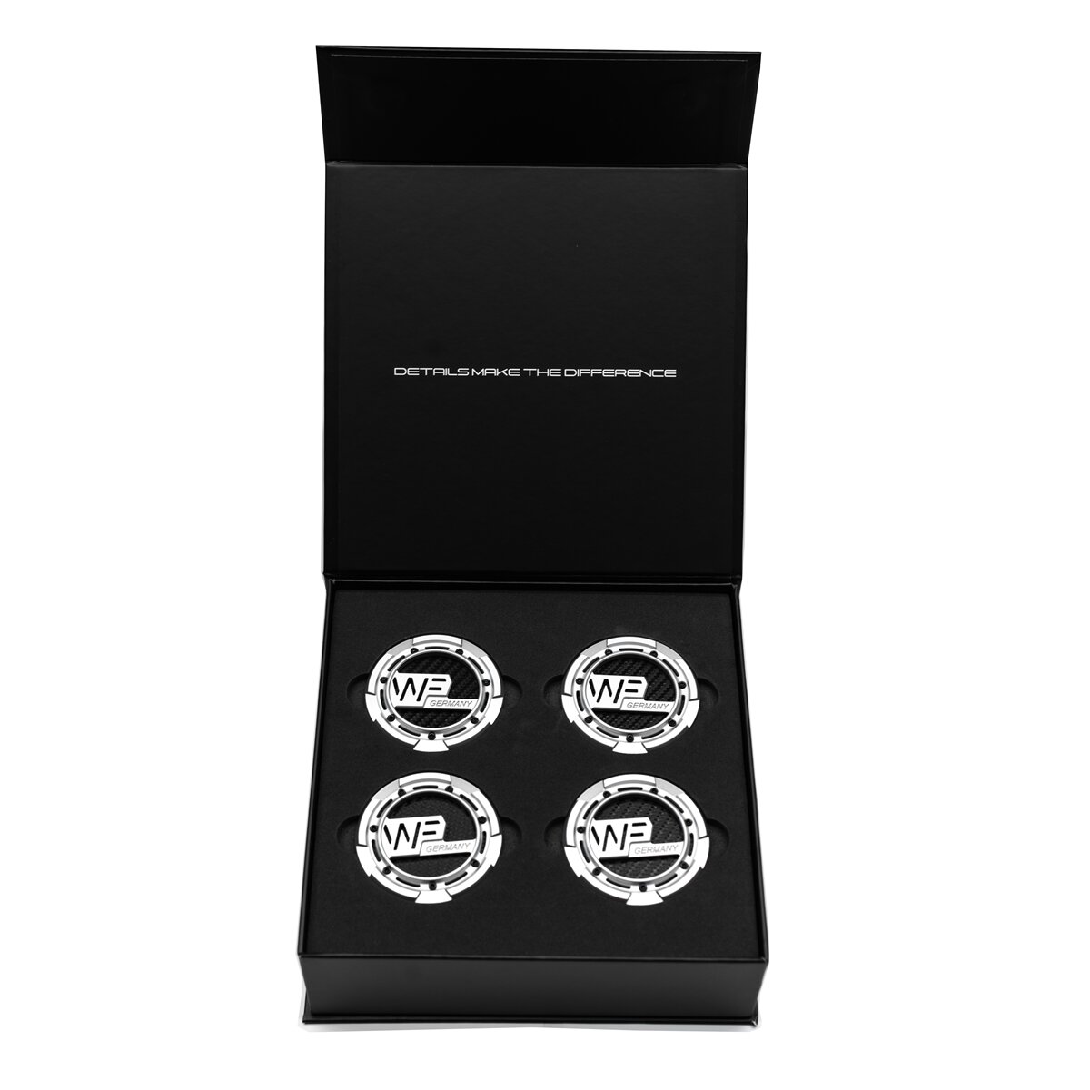 WheelForce Multi-piece Forged V2 Center Cap — FROZEN SILVER thumbnail 2