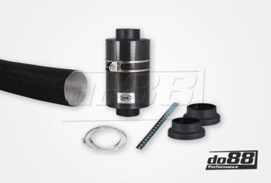 BMC CDA Carbon Dynamic Airbox, Карбон, під'єднання 70 мм, довжина 185 мм