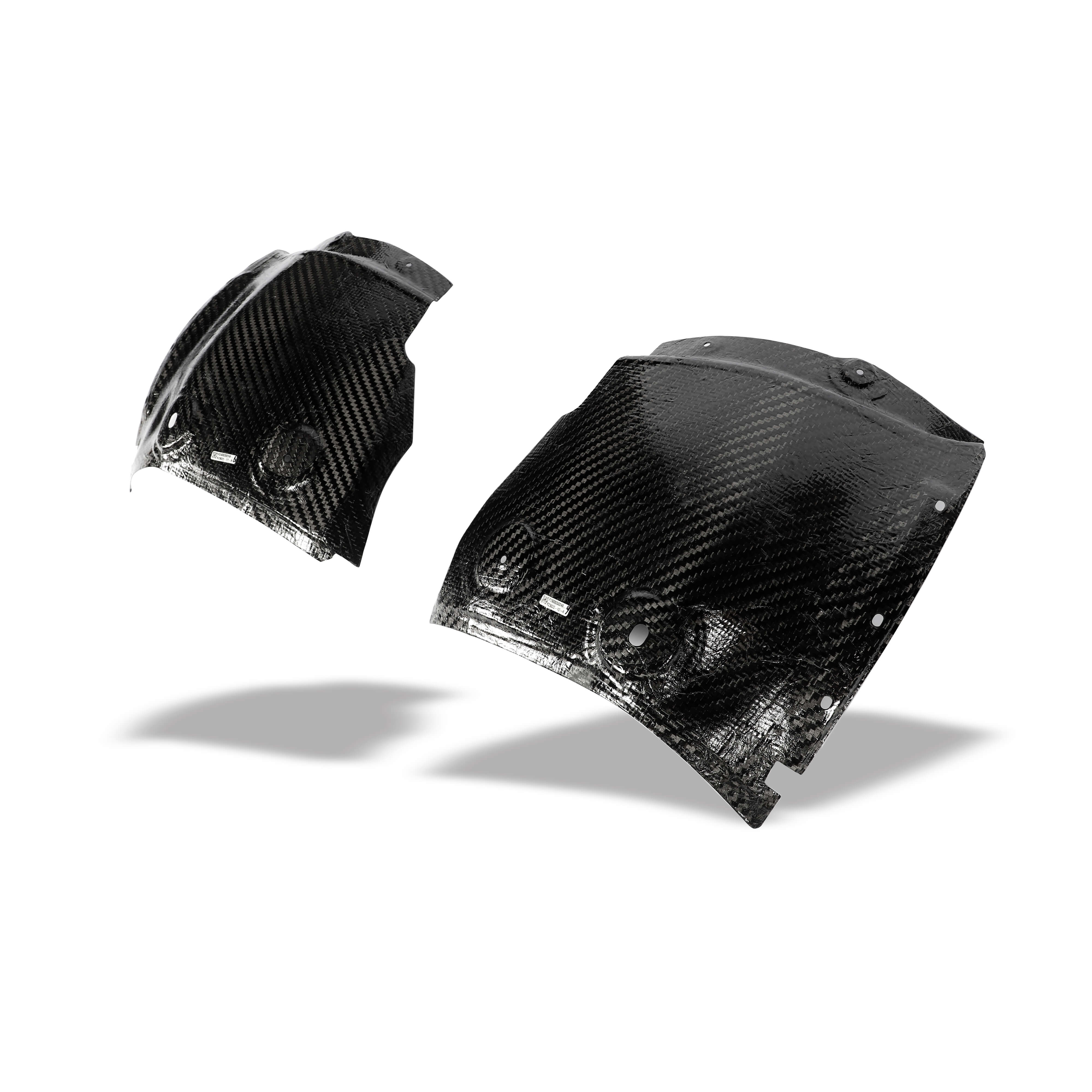 Dry Carbon Front Inner Fender Liners Set (2 pcs) for 2014–2019 Chevrolet Corvette C7 thumbnail 6