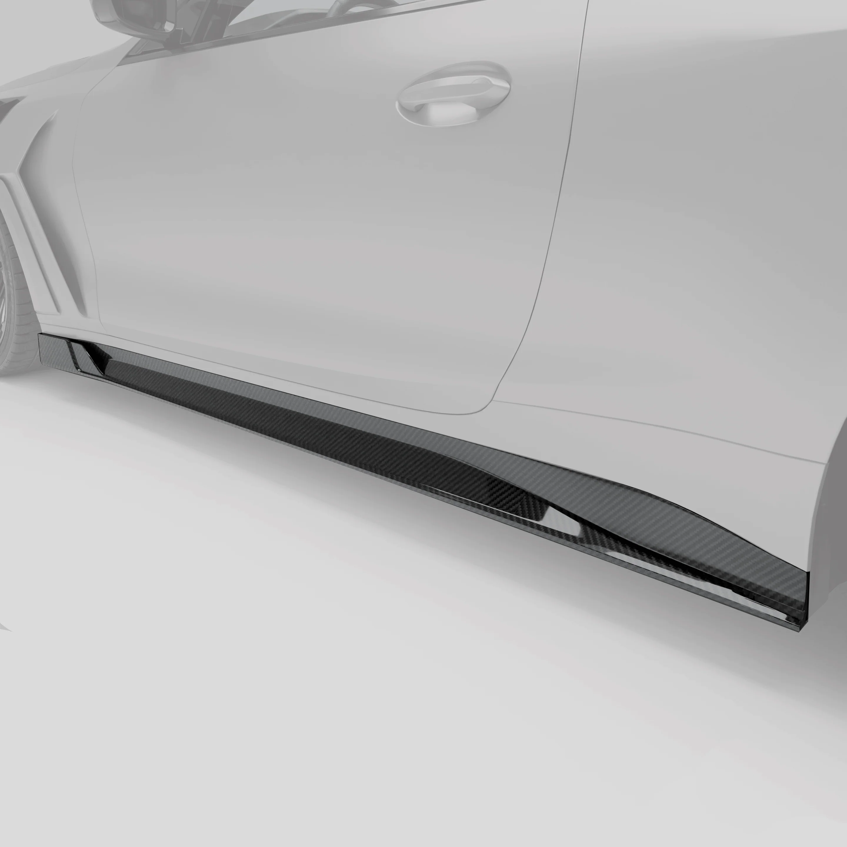 Carbon Fiber Side Skirts for BMW G82 G83 M4 - Image 1