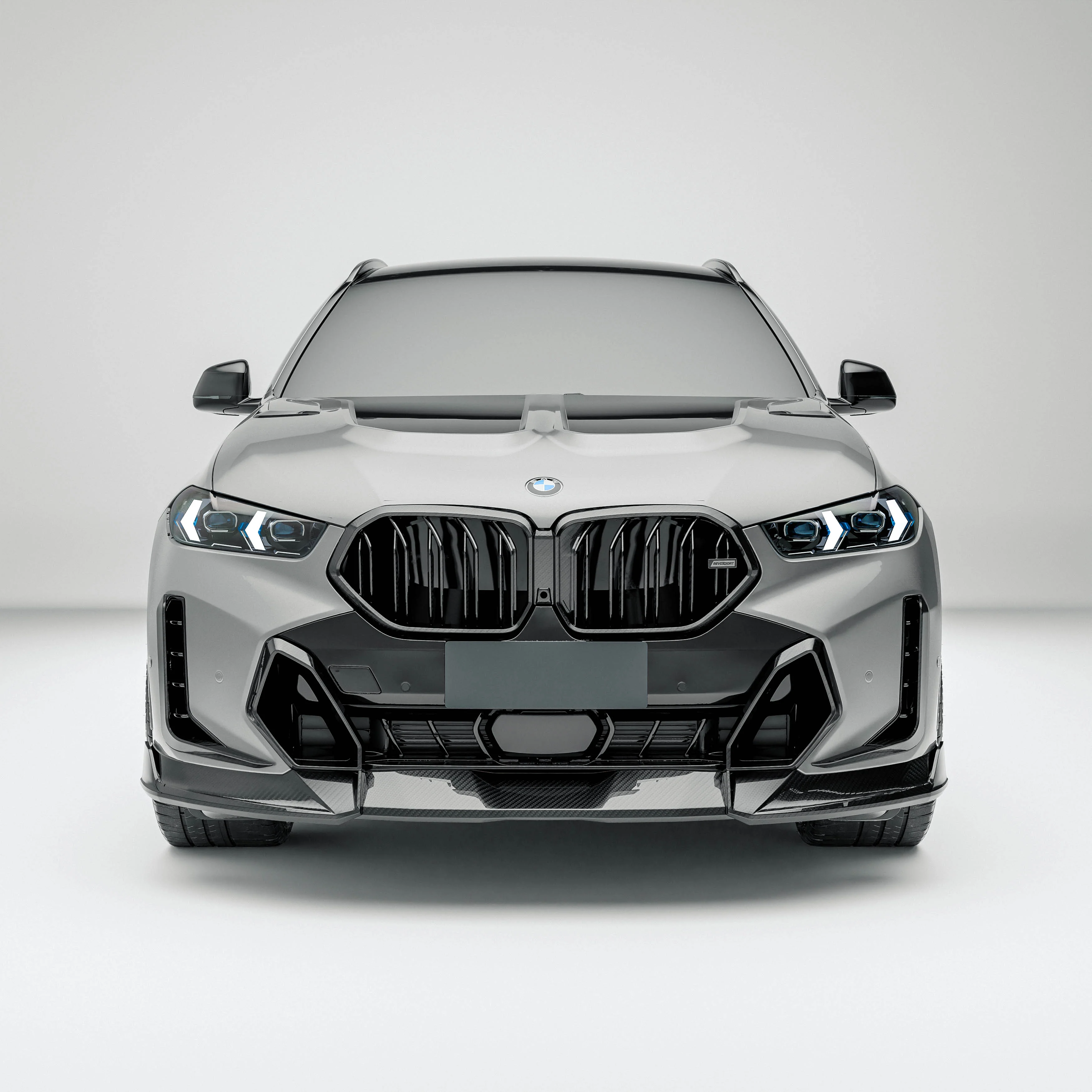 Carbon Fiber Front Bumper Air Intake Vents for BMW X6 G06 LCI thumbnail 3