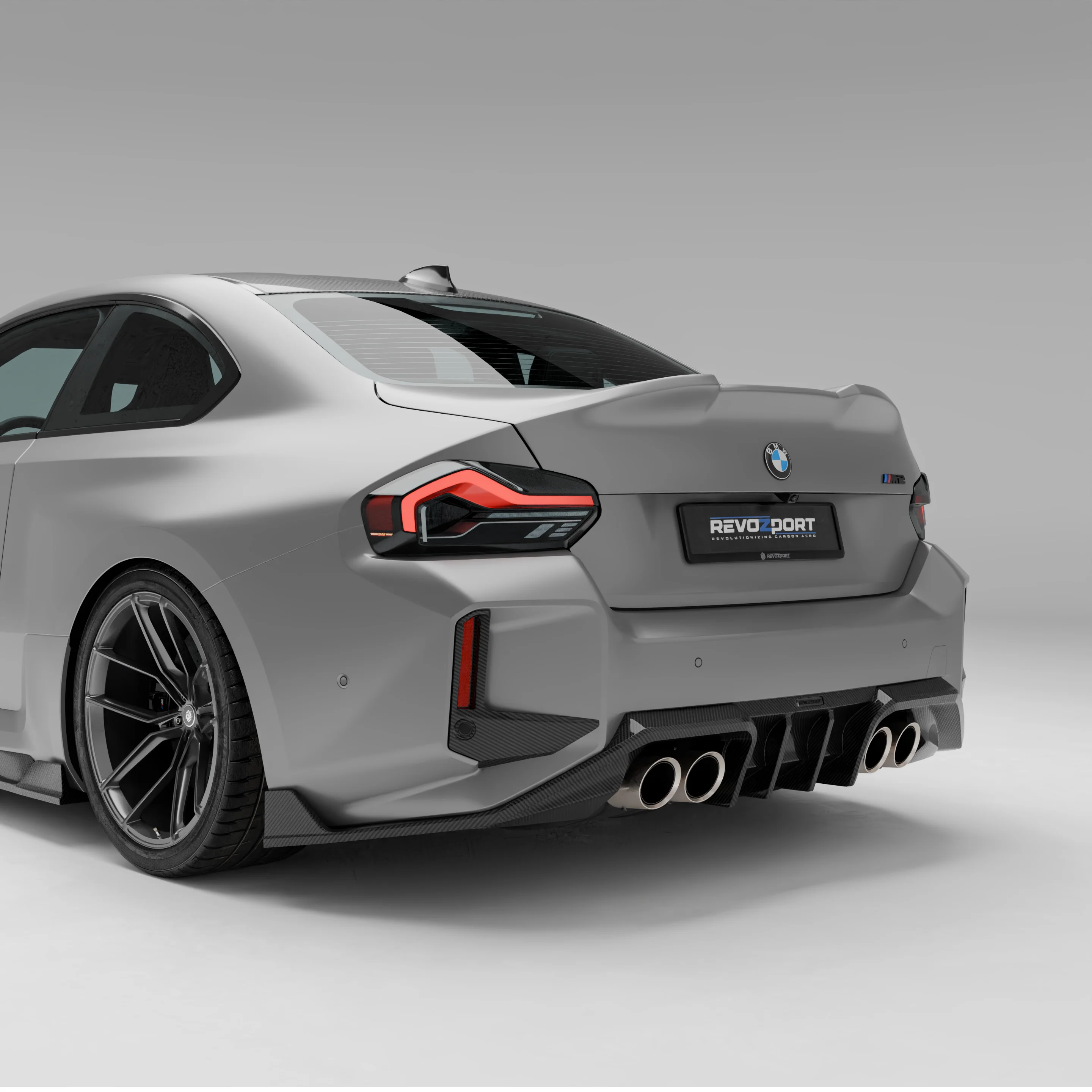 Карбоновий задній дифузор для BMW G87 M2 thumbnail 2