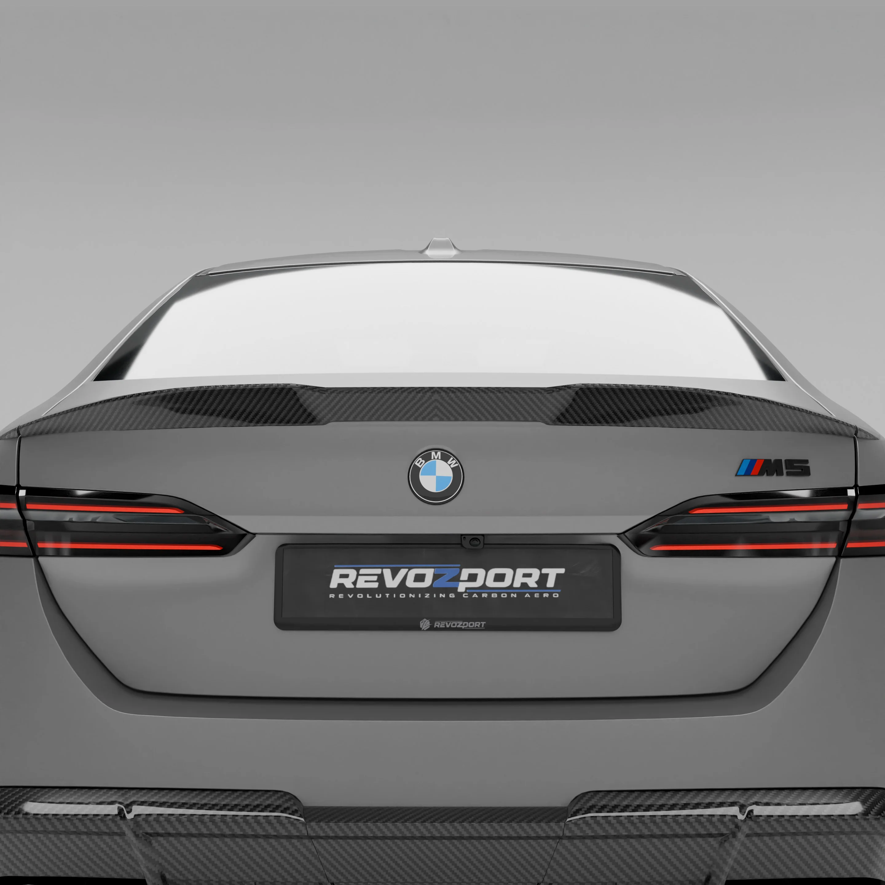 Carbon Fiber Rear Spoiler for BMW M5 G90 Sedan thumbnail 2