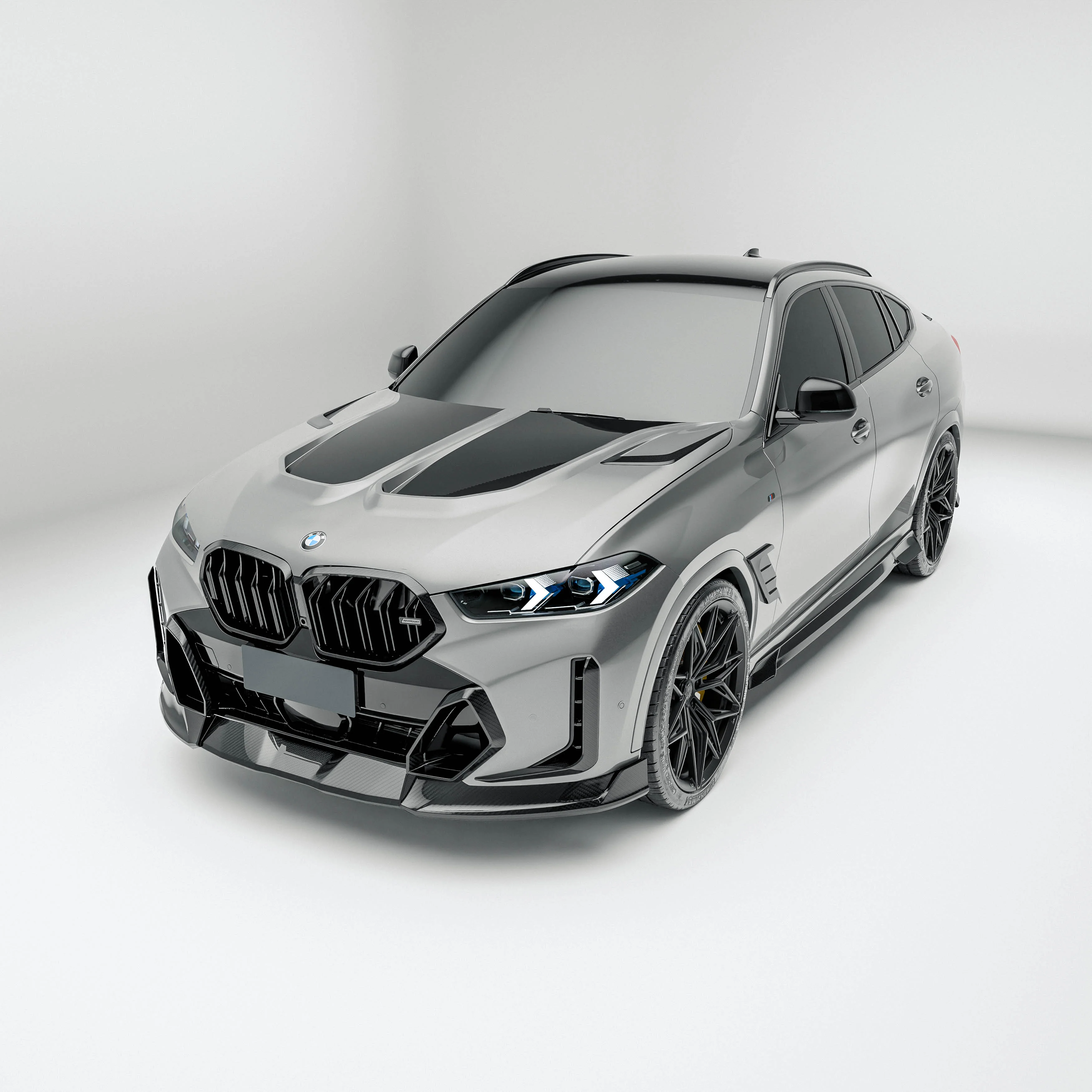 Carbon Fiber Front Lip for BMW X6 G06 LCI thumbnail 9