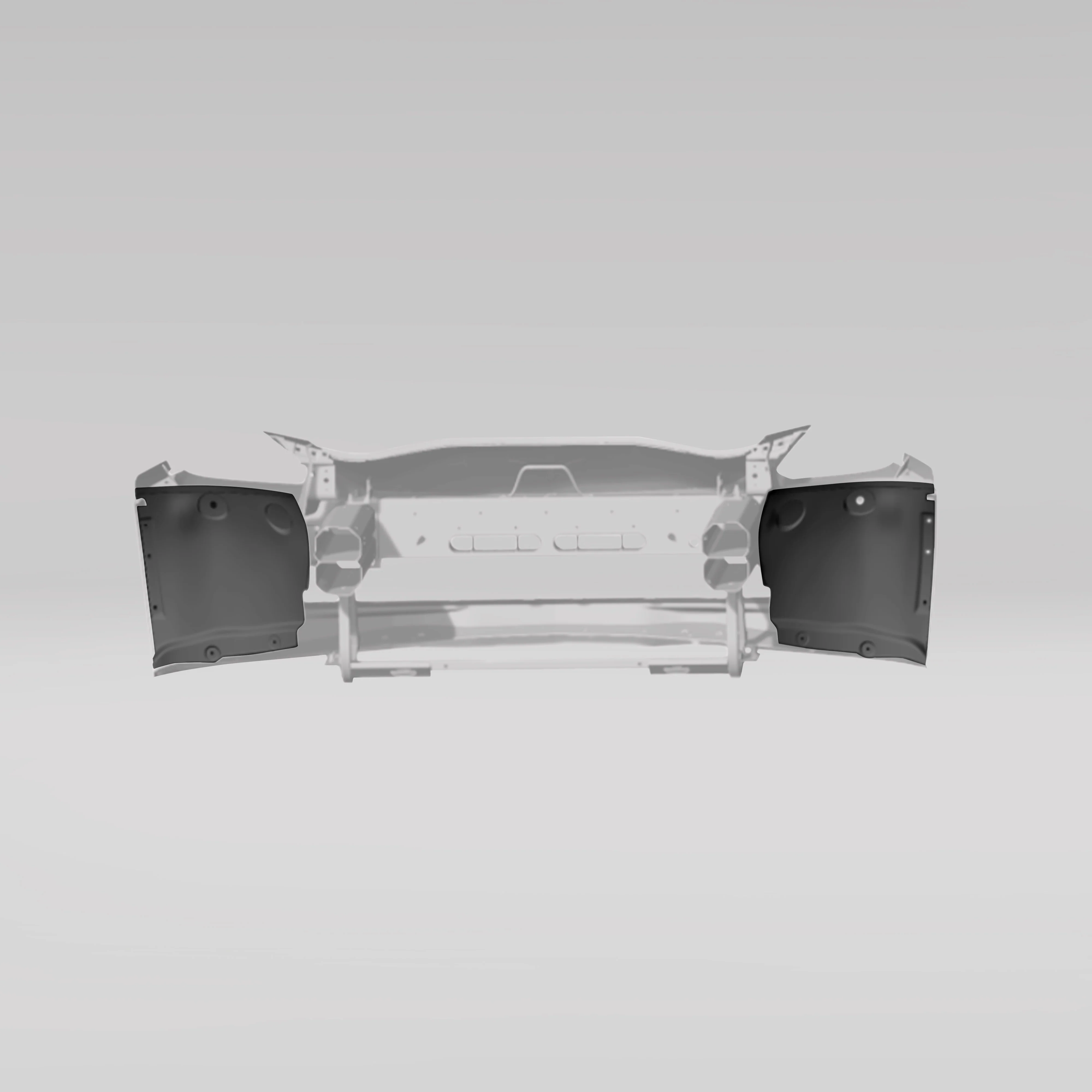 Dry Carbon Front Inner Fender Liners Set (2 pcs) for 2014–2019 Chevrolet Corvette C7 thumbnail 3