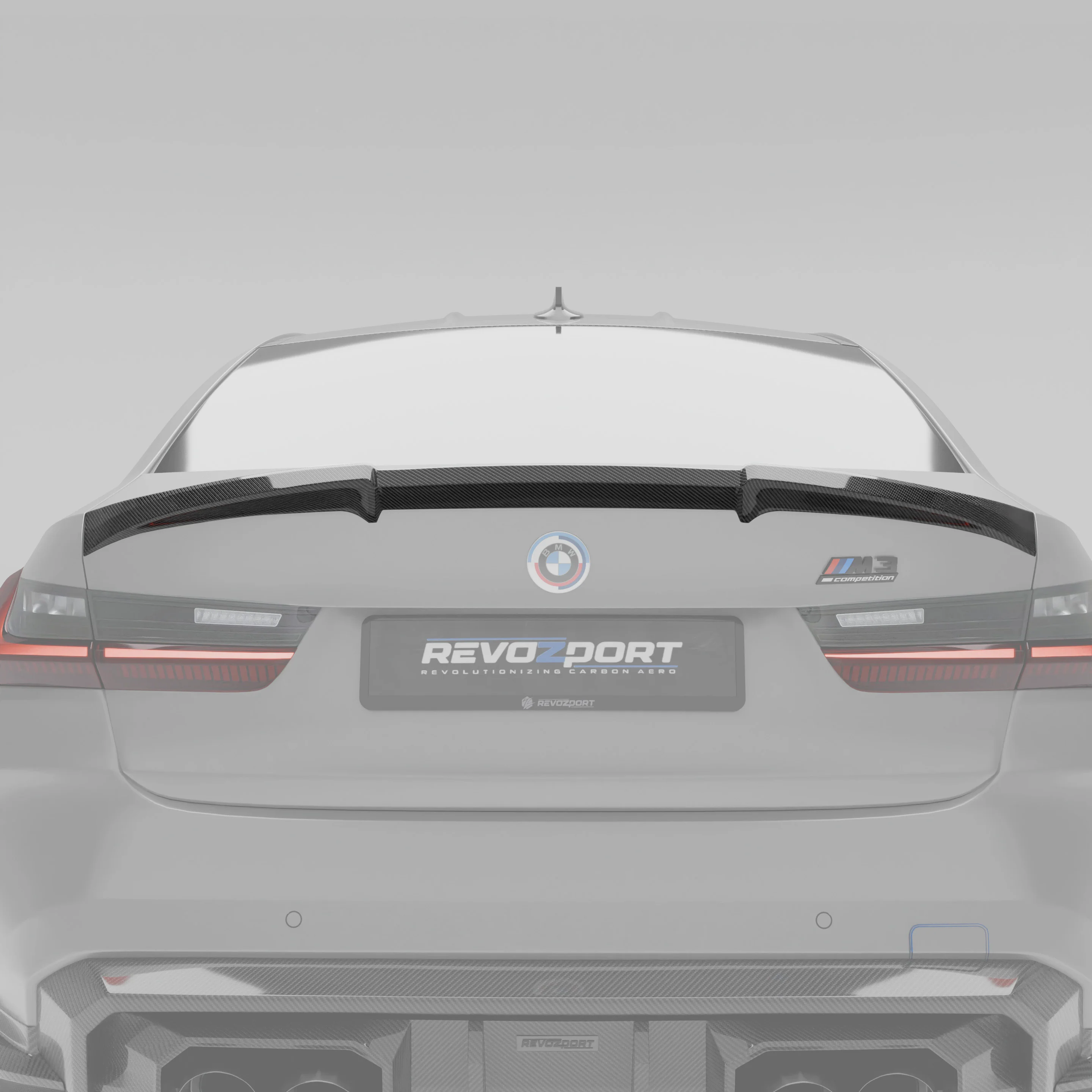 Carbon Fiber Rear Spoiler for BMW G80 M3 - Image 1