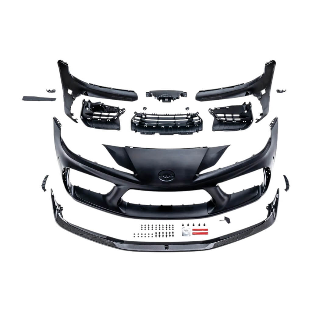 ADRO A18A20-2101/A18A20-1202 Комплект переднього бампера і накладки для TOYOTA GR Supra 2020-