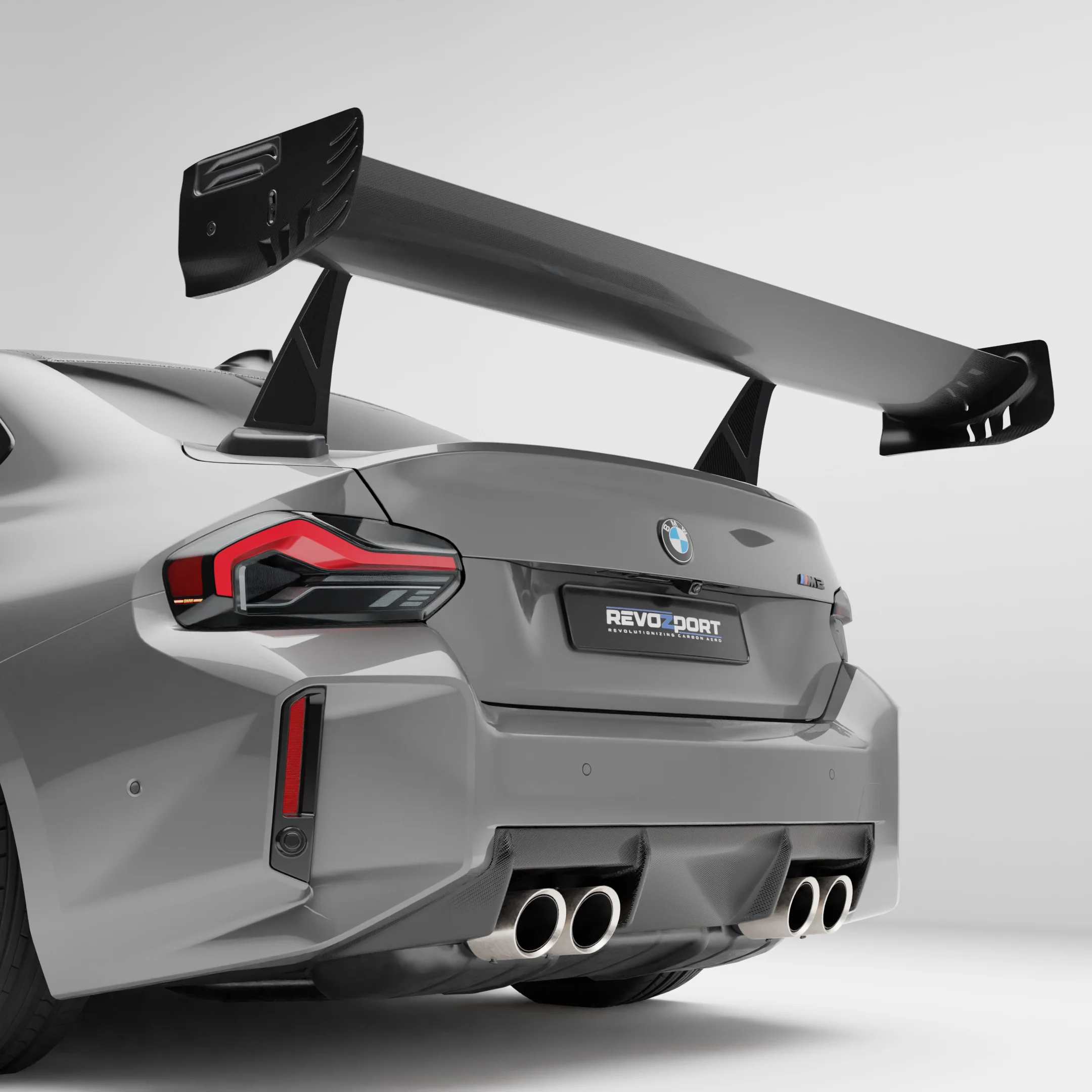 Carbon Fiber Rear Diffuser for BMW G87 M2 - Image 1