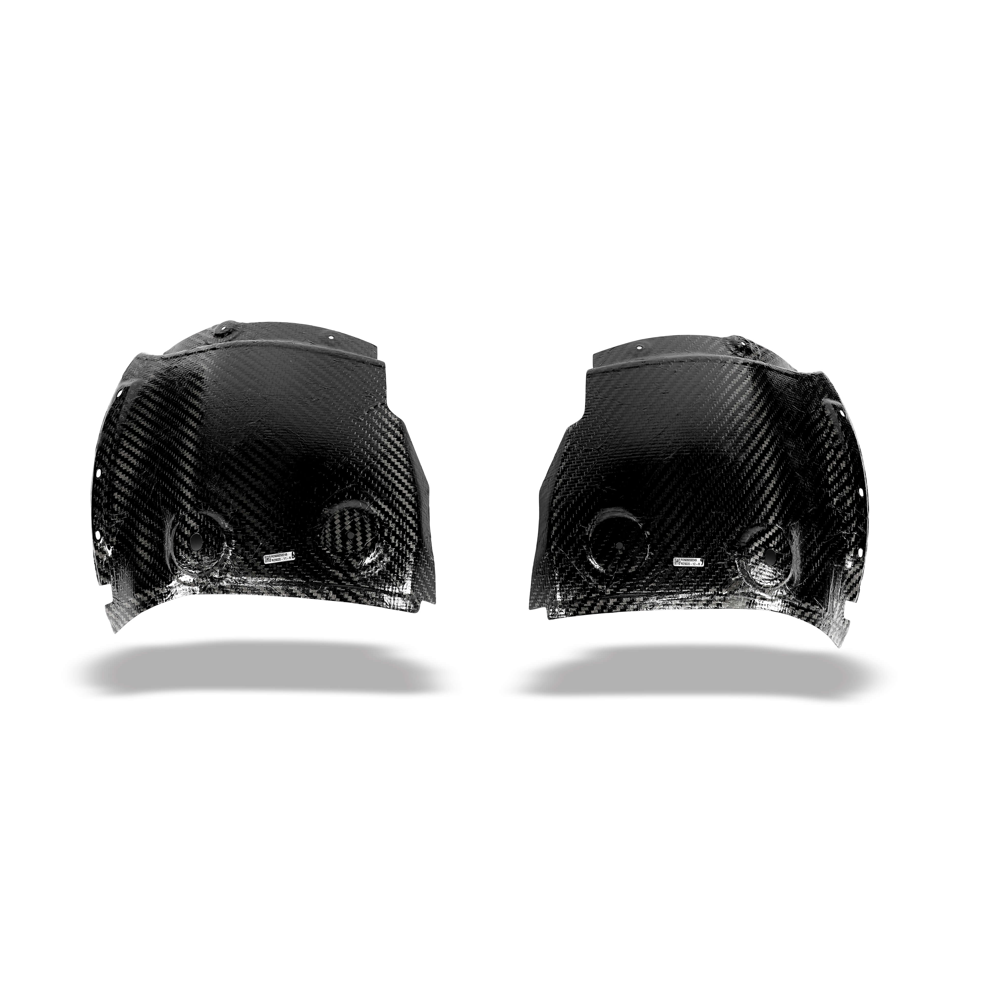 Dry Carbon Front Inner Fender Liners Set (2 pcs) for 2014–2019 Chevrolet Corvette C7 thumbnail 4