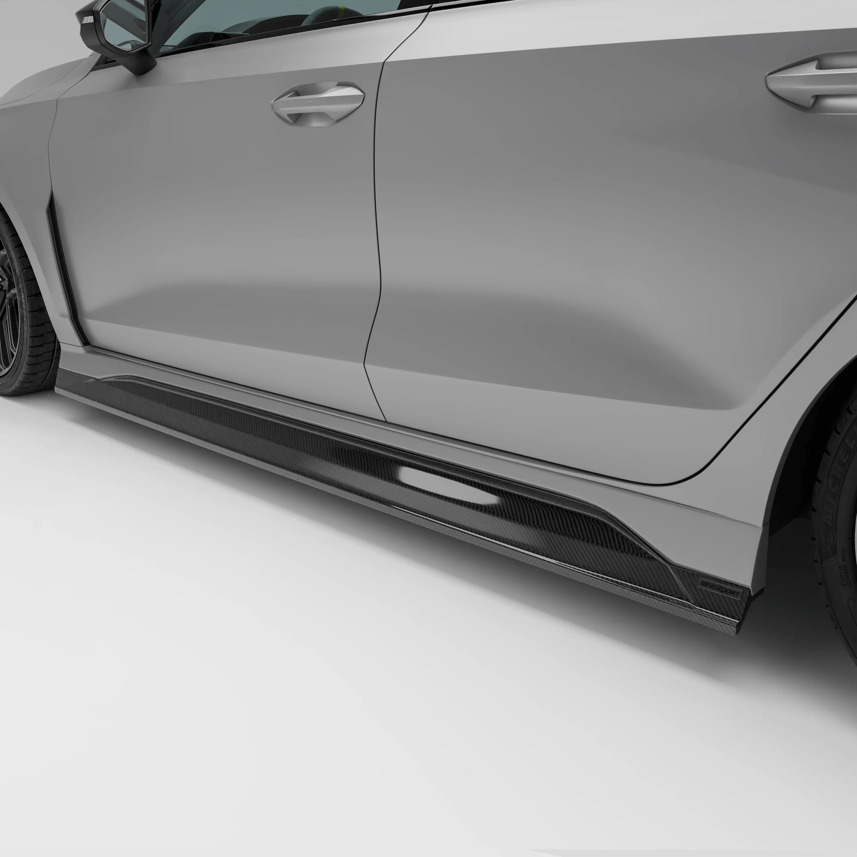 Карбонові бічні пороги для Audi RS3 8Y Limousine Sportback 2021-2023 thumbnail 2
