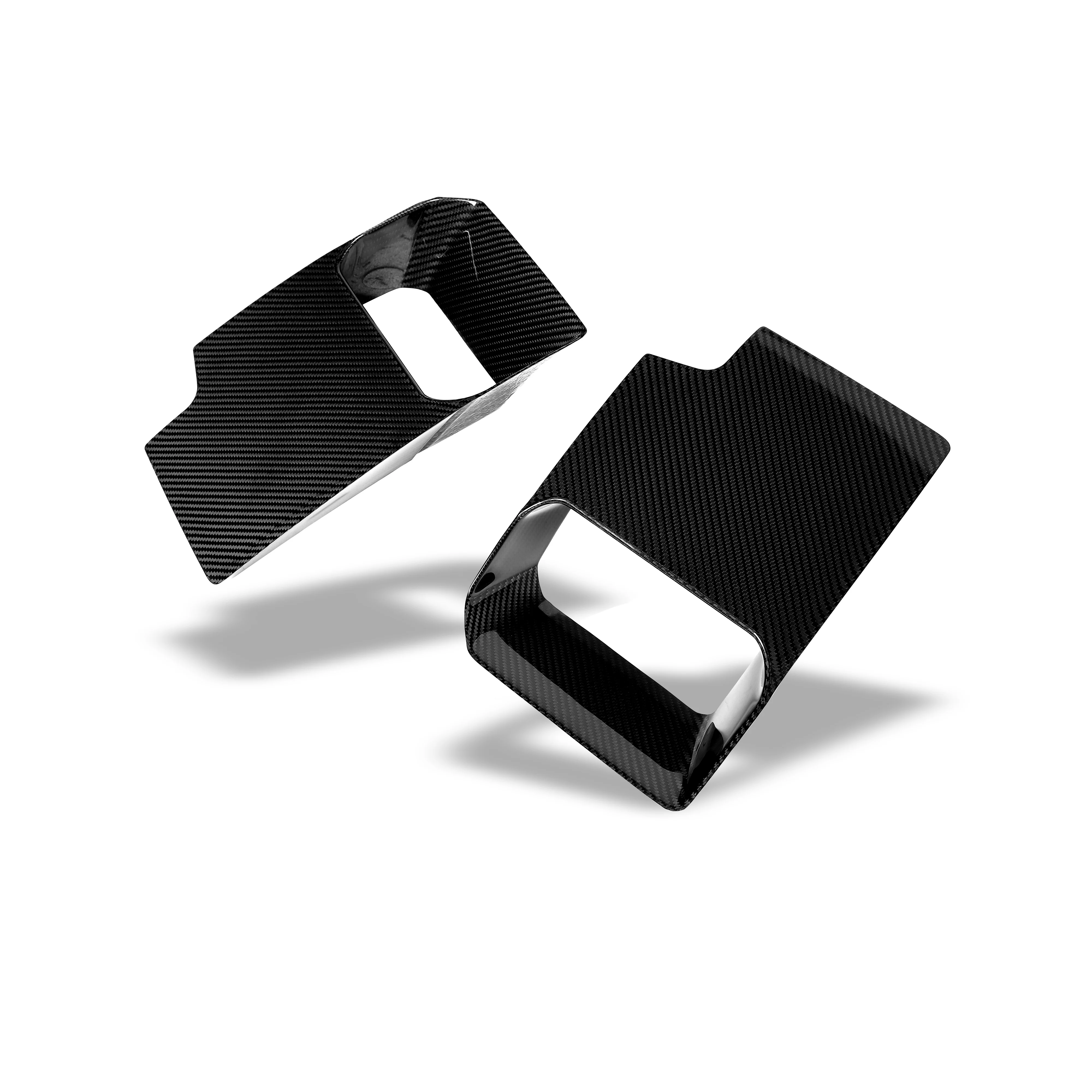 Dry Carbon Fiber Front Bumper Vents for BMW G87 M2 thumbnail 6