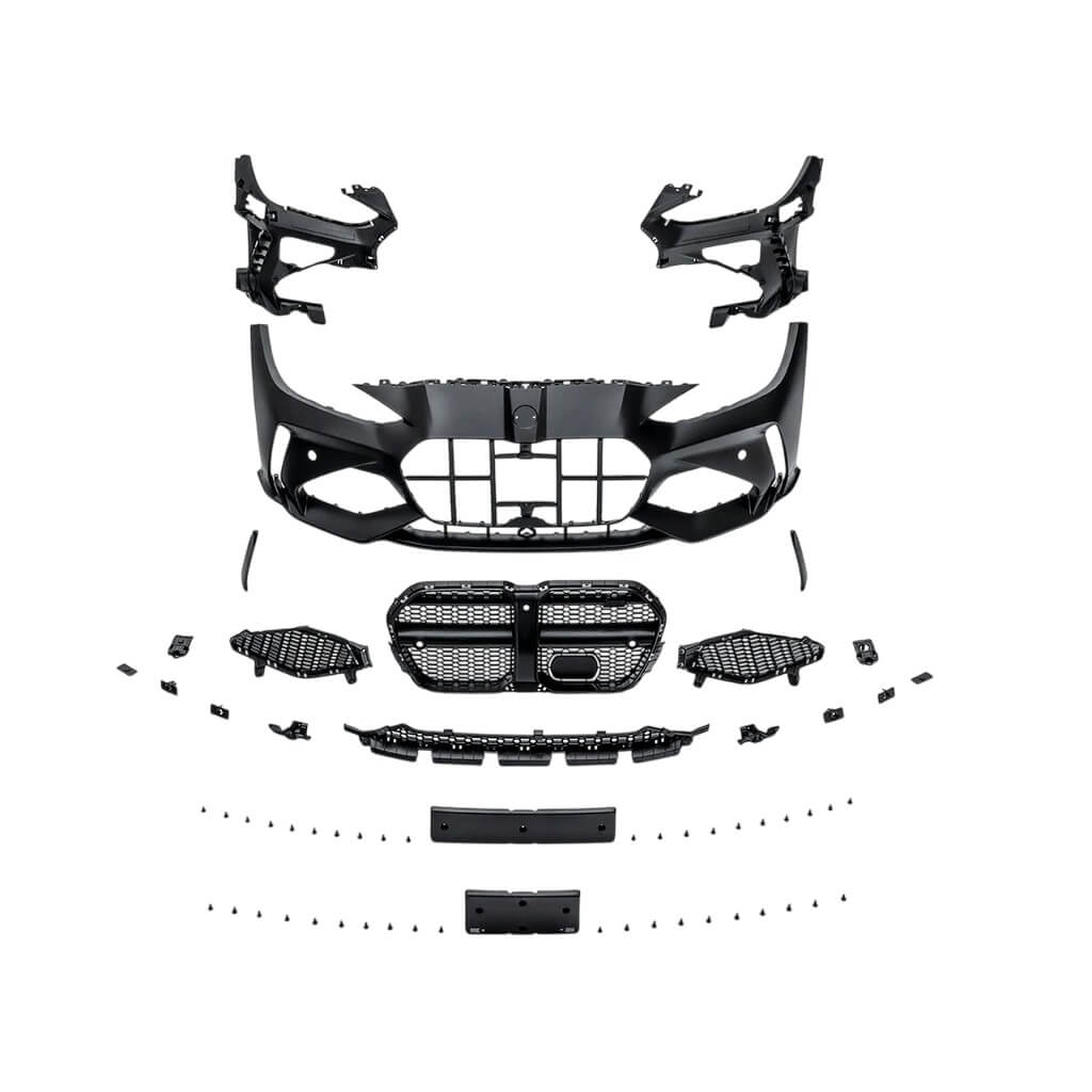 ADRO A14A11-2101/A14A11-1201 Комплект переднього бампера зі сплітером для BMW M3 (G80) / M4 (G82 / G83) 2020-