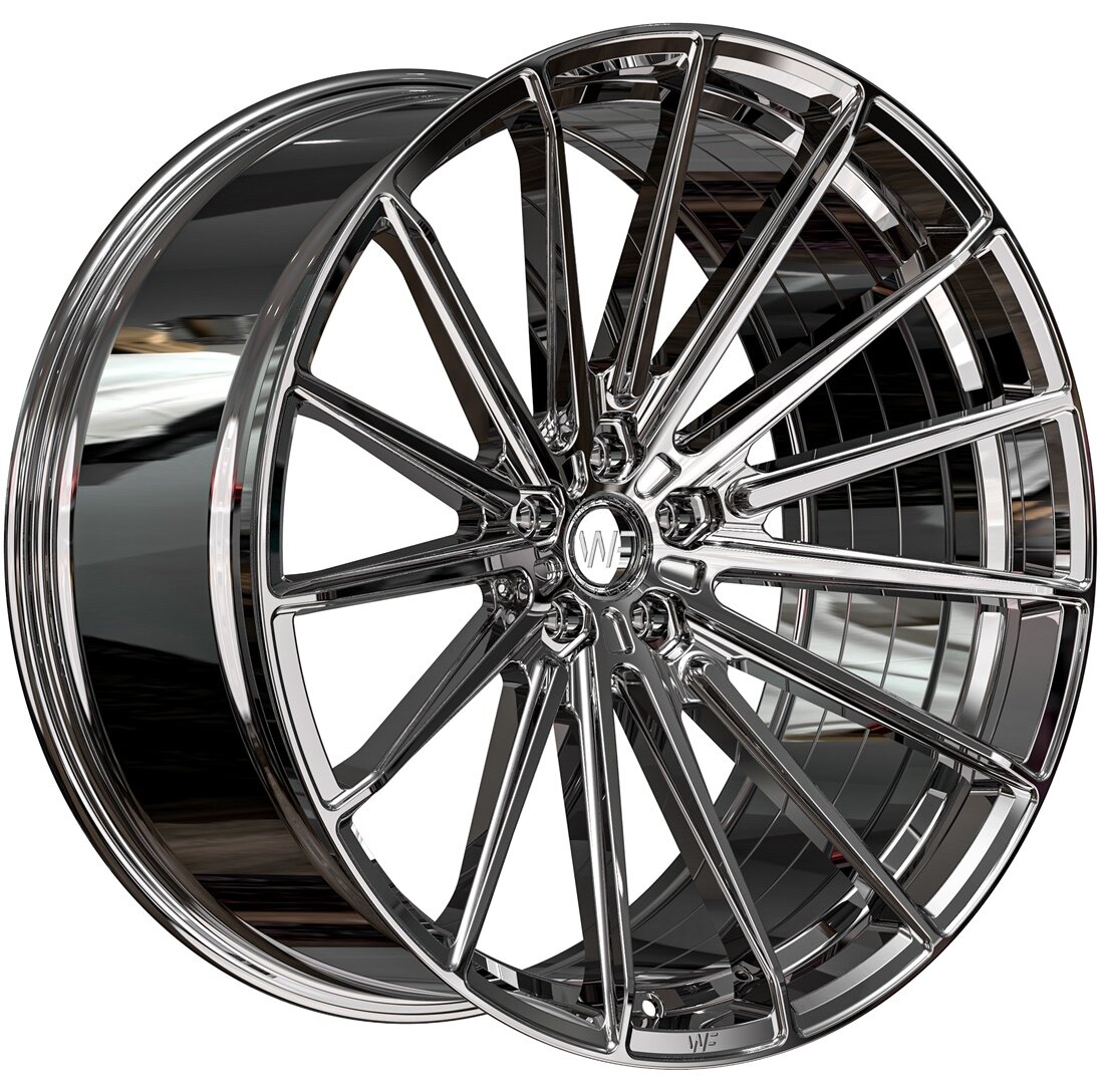 Диск WheelForce XRSM-FF | 23x11 ET13 5/112 | Rhodium thumbnail 4