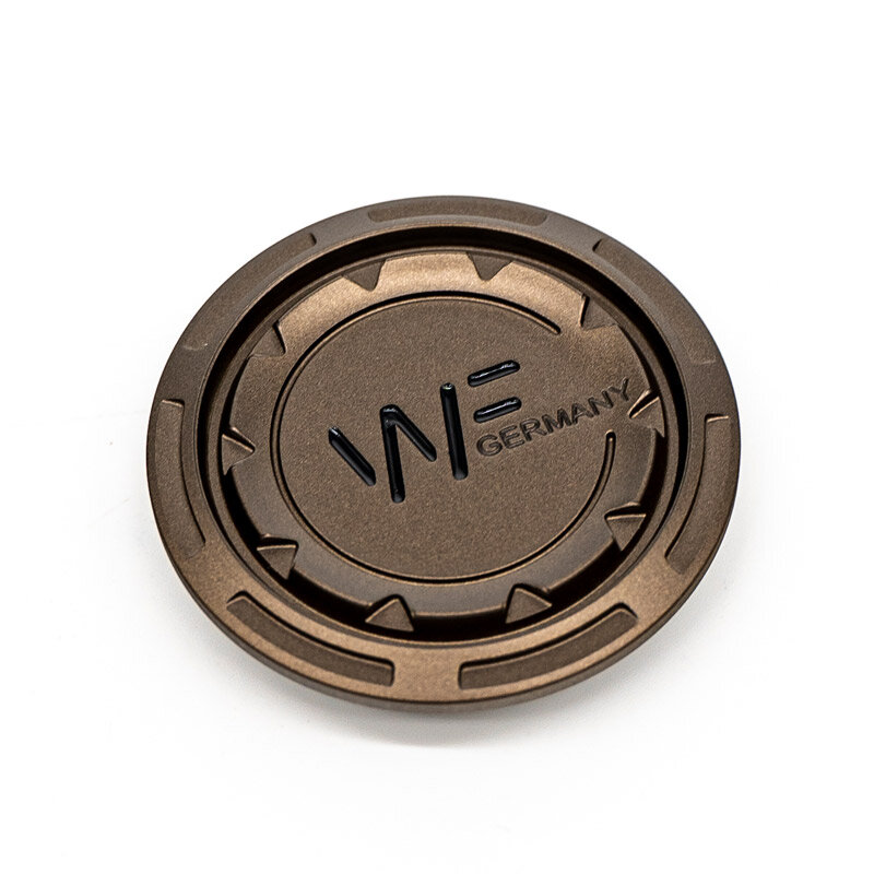 WheelForce Luxury Forged Center Caps — SATIN BRONZE - Image 1