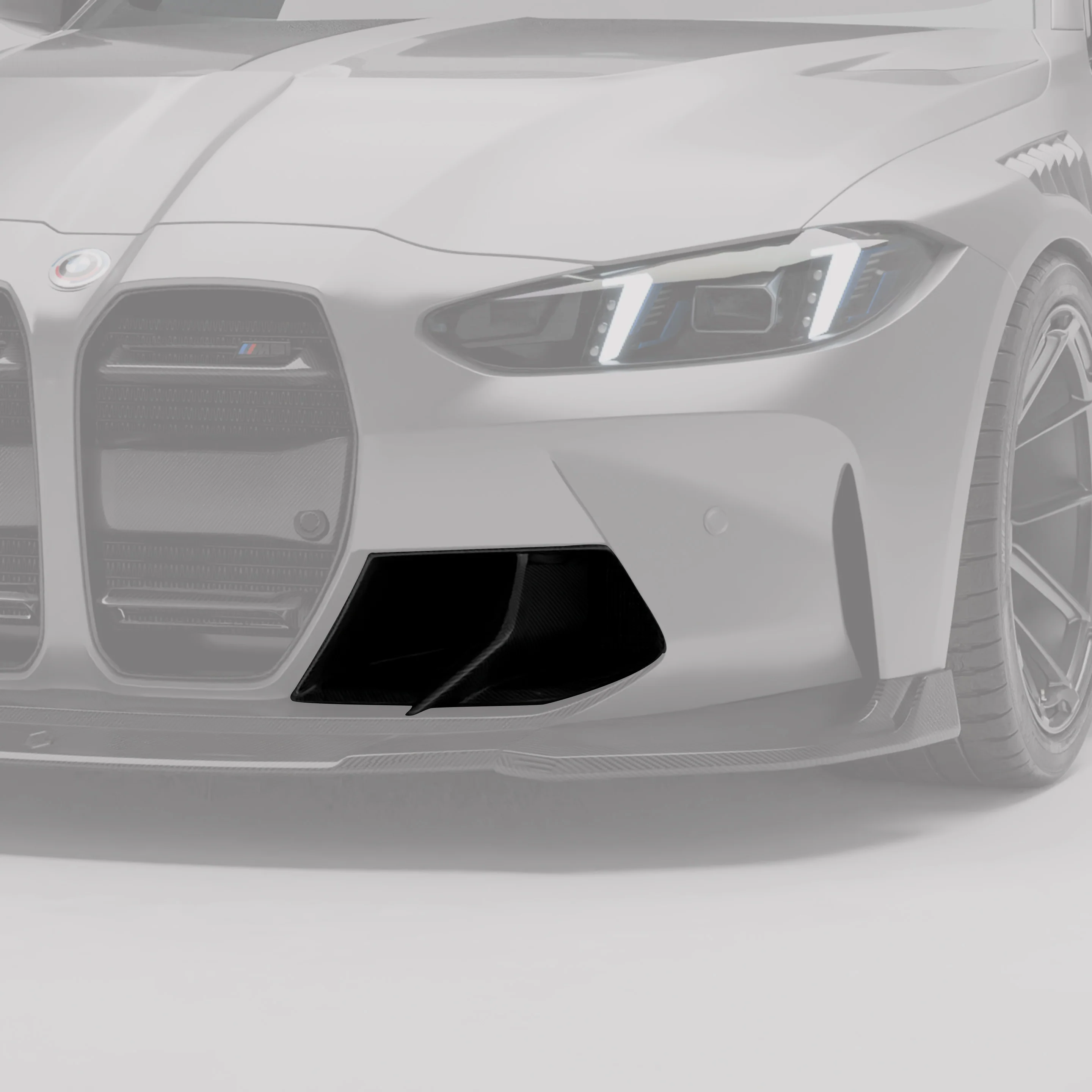 Carbon Fiber Front Bumper Vents for BMW G80 G81 M3 G82 G83 M4 - Image 1